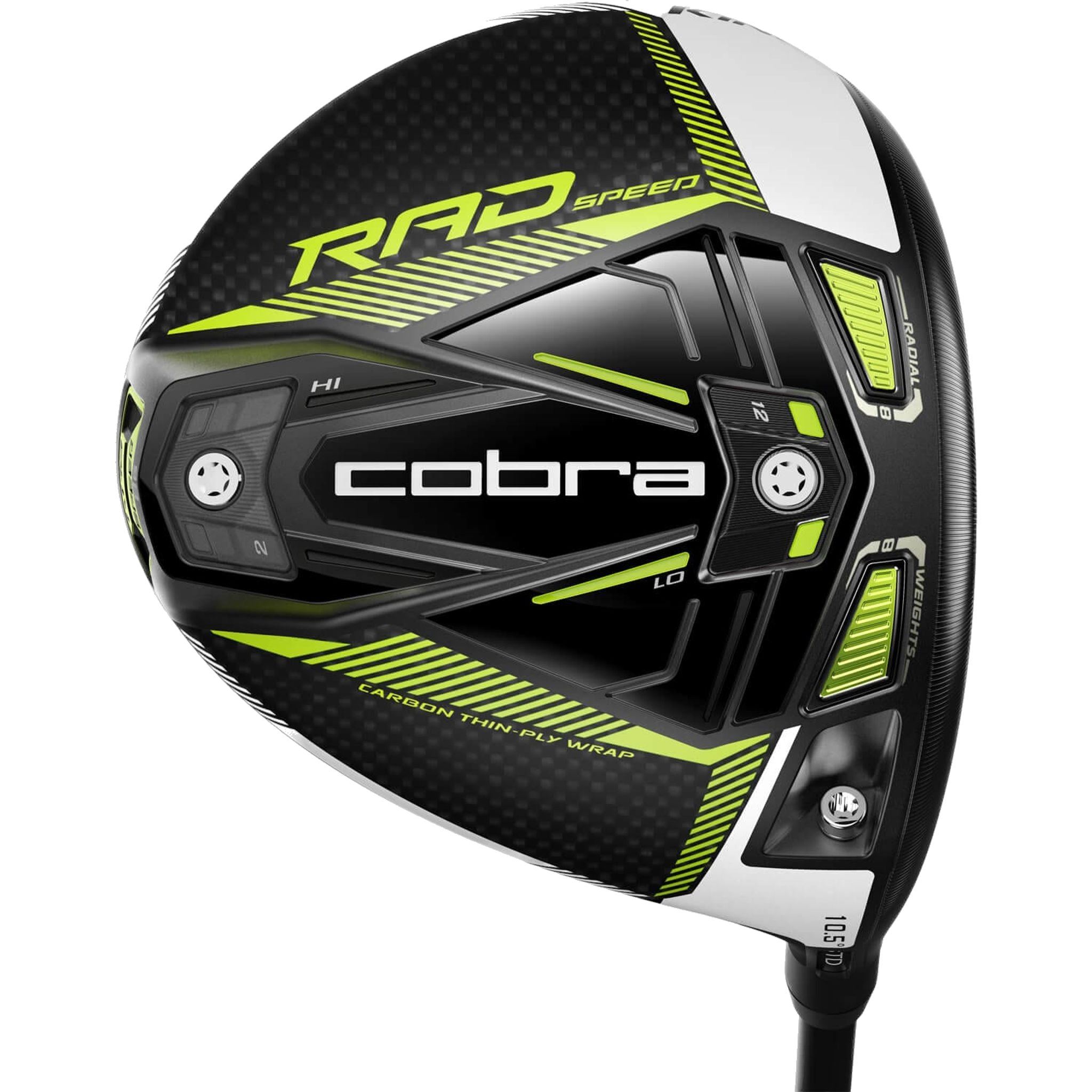 Cobra RadSpeed Black/Yellow HE RH 9,0 S Herren