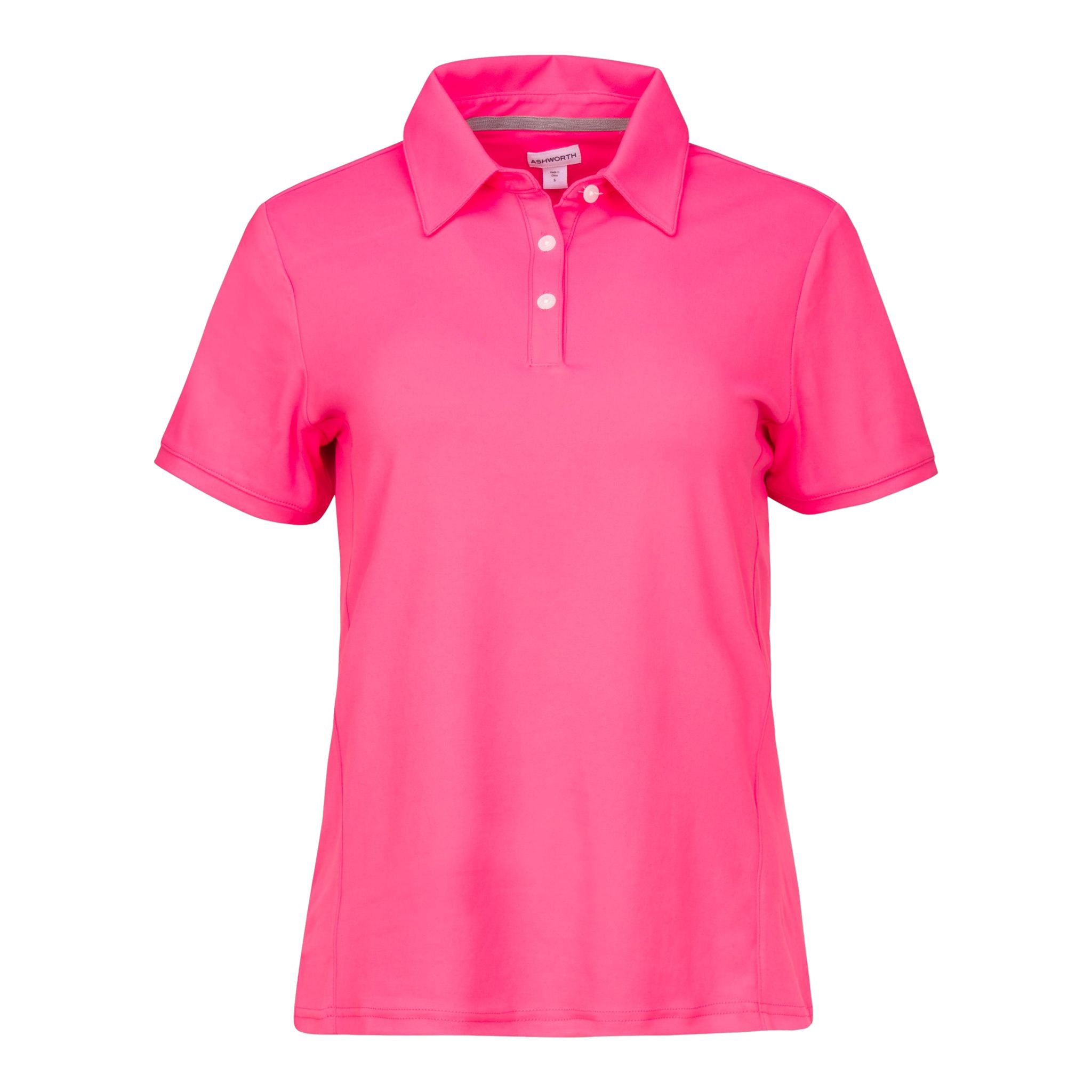 Ashworth Pinkjaspe Poloshirt Damen