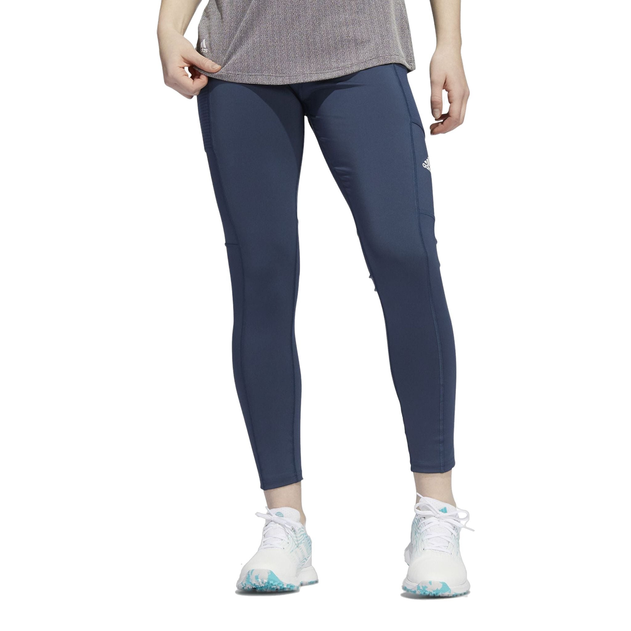 Adidas Ready Golf Leggings Navy Damen Damen
