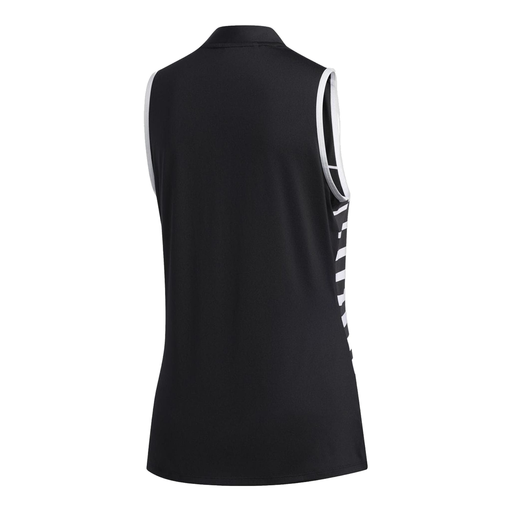 Adidas W Engineered Stripe SL Polo Black/White Damen