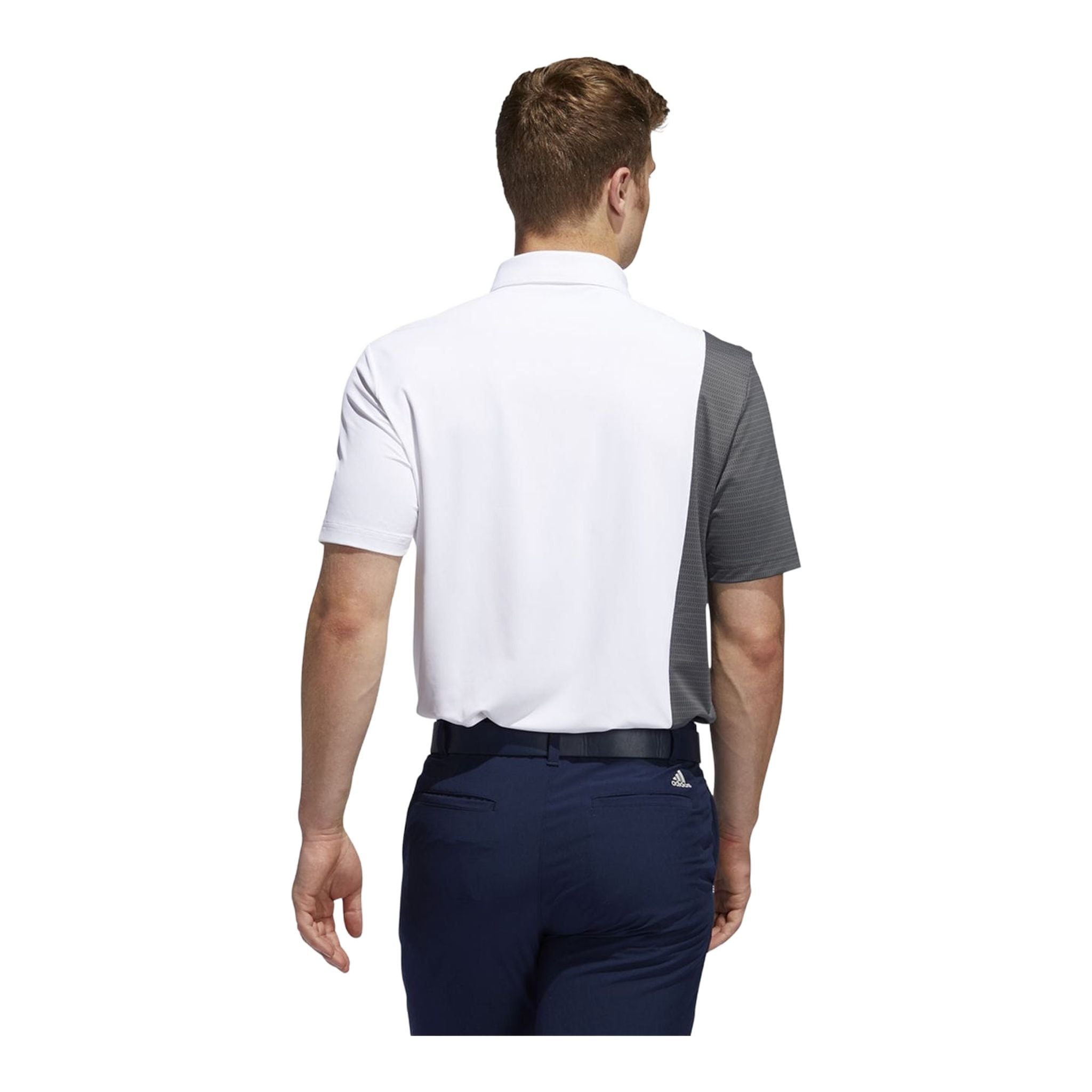 Adidas Ultimate 365 Blocked Polo White/Grey/Navy Herren