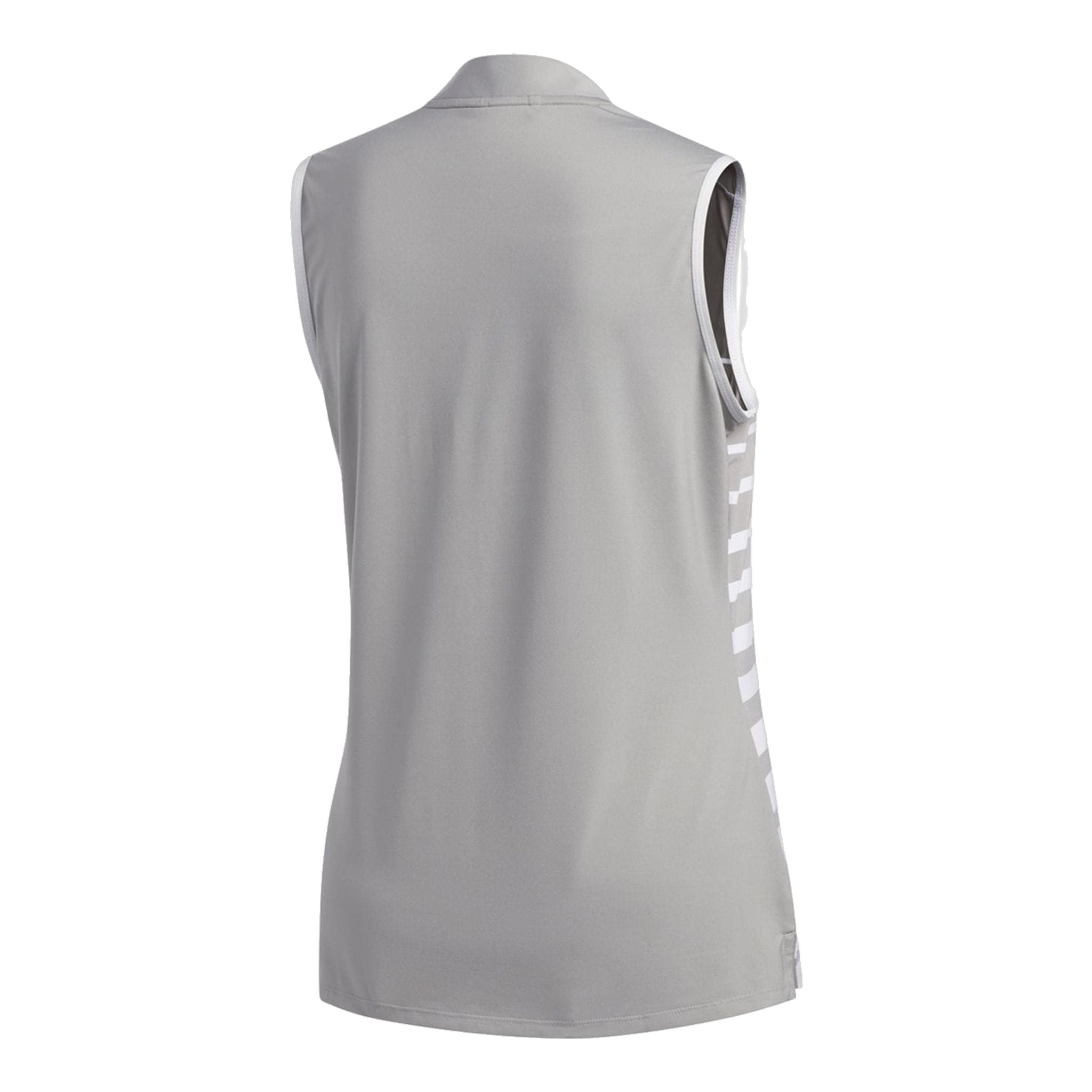 Adidas W Engineered Stripe SL Polo White/Grey Damen
