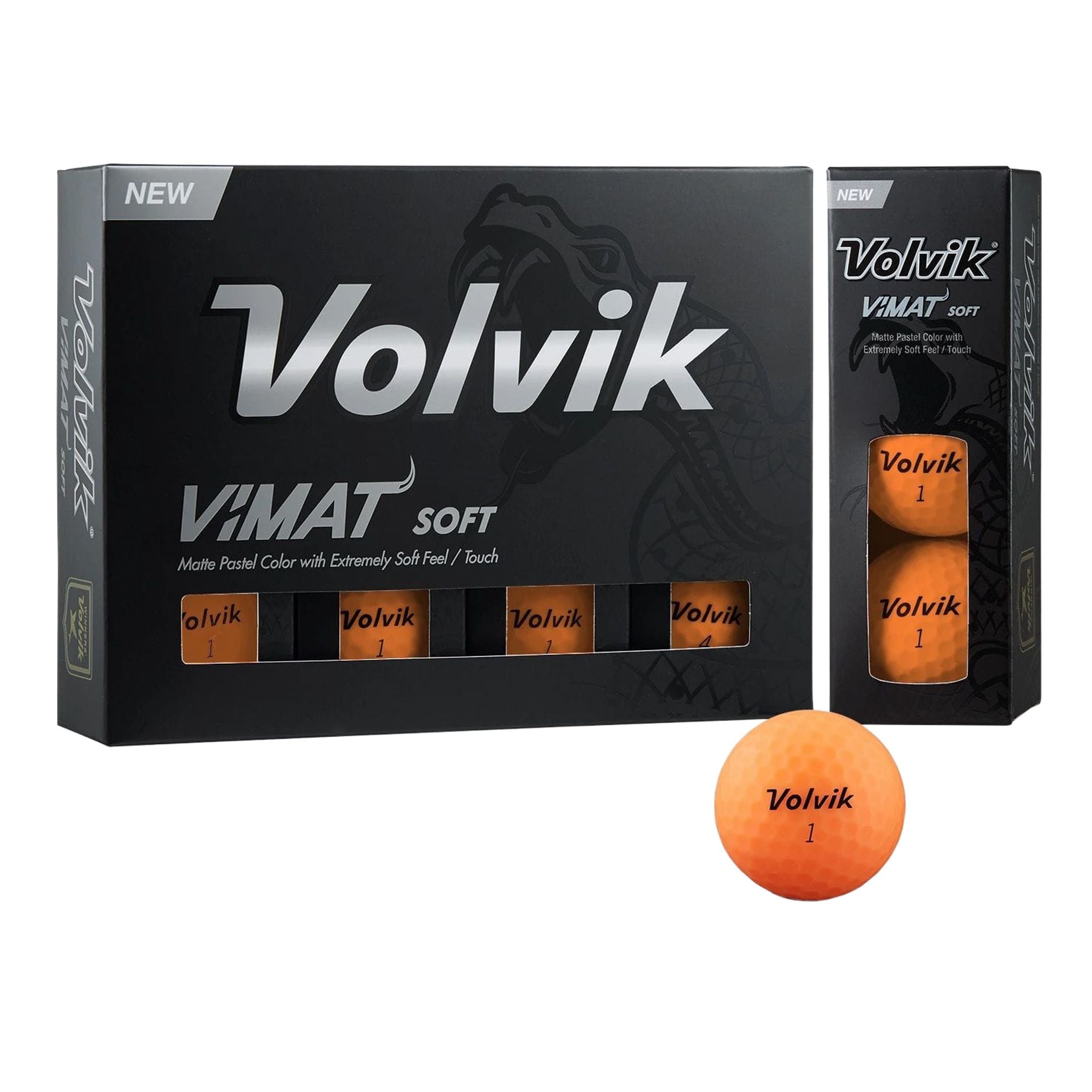 Volvik Vimat Soft 2022 12Bälle Gelb