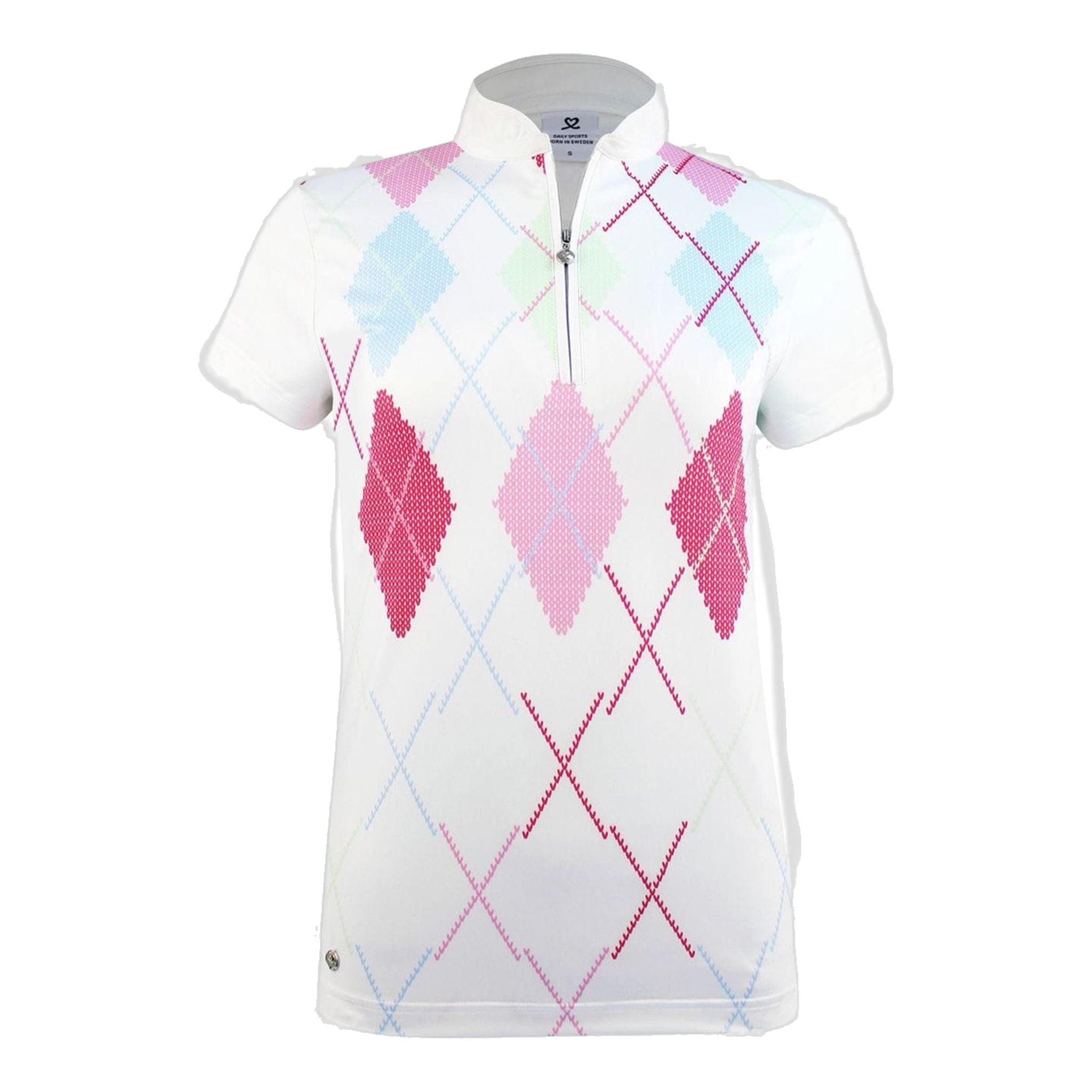 Daily Sports Aletta Cap SS Polo White Damen