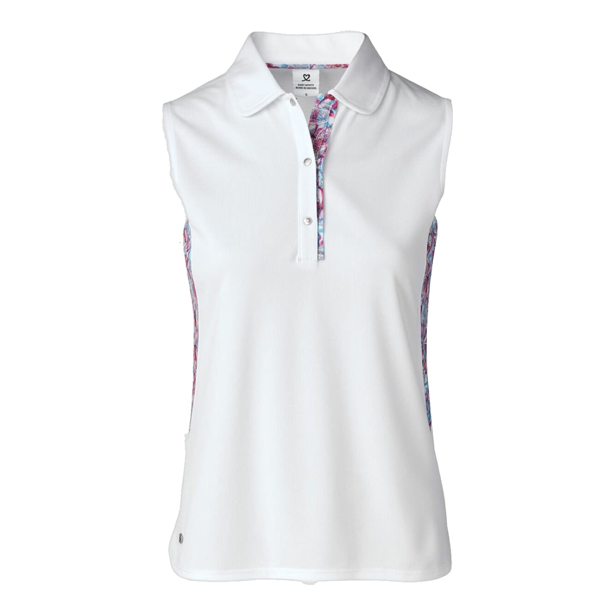 Daily Sports Bess Damen Polo Sleeveless Weiß Damen