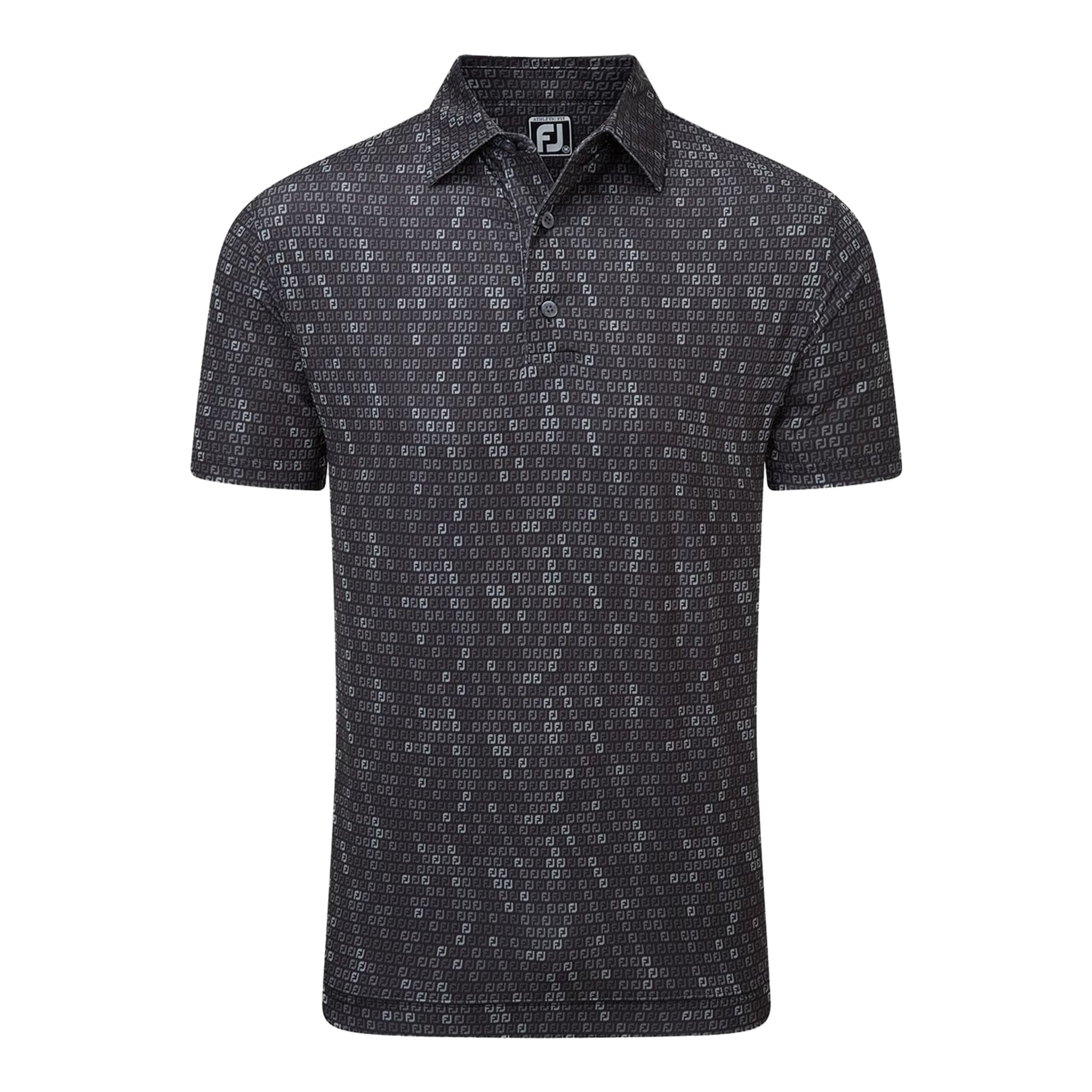 Footjoy Digital Camo Print Lisle Polo Herren