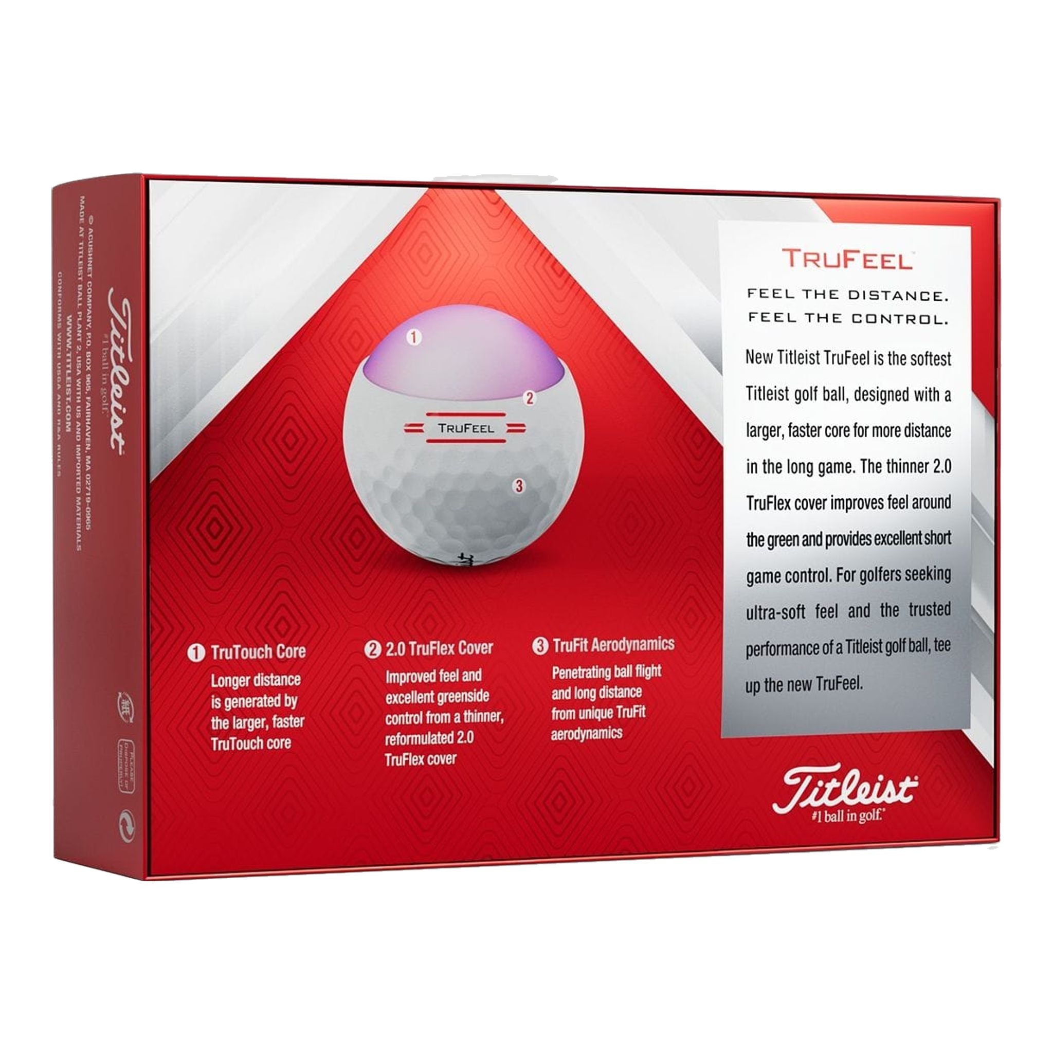 Titleist TruFeel 2022 Golfbaelle