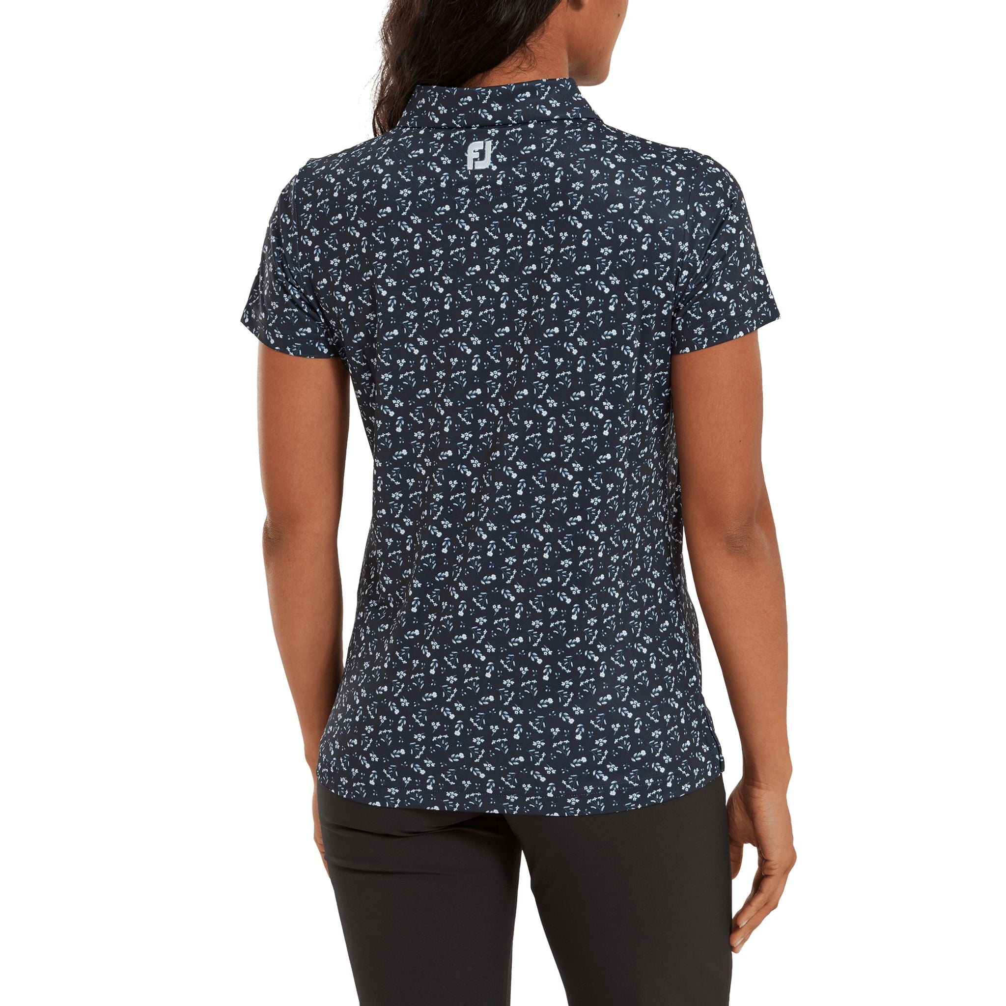 Footjoy Floral Print Poloshirt Damen