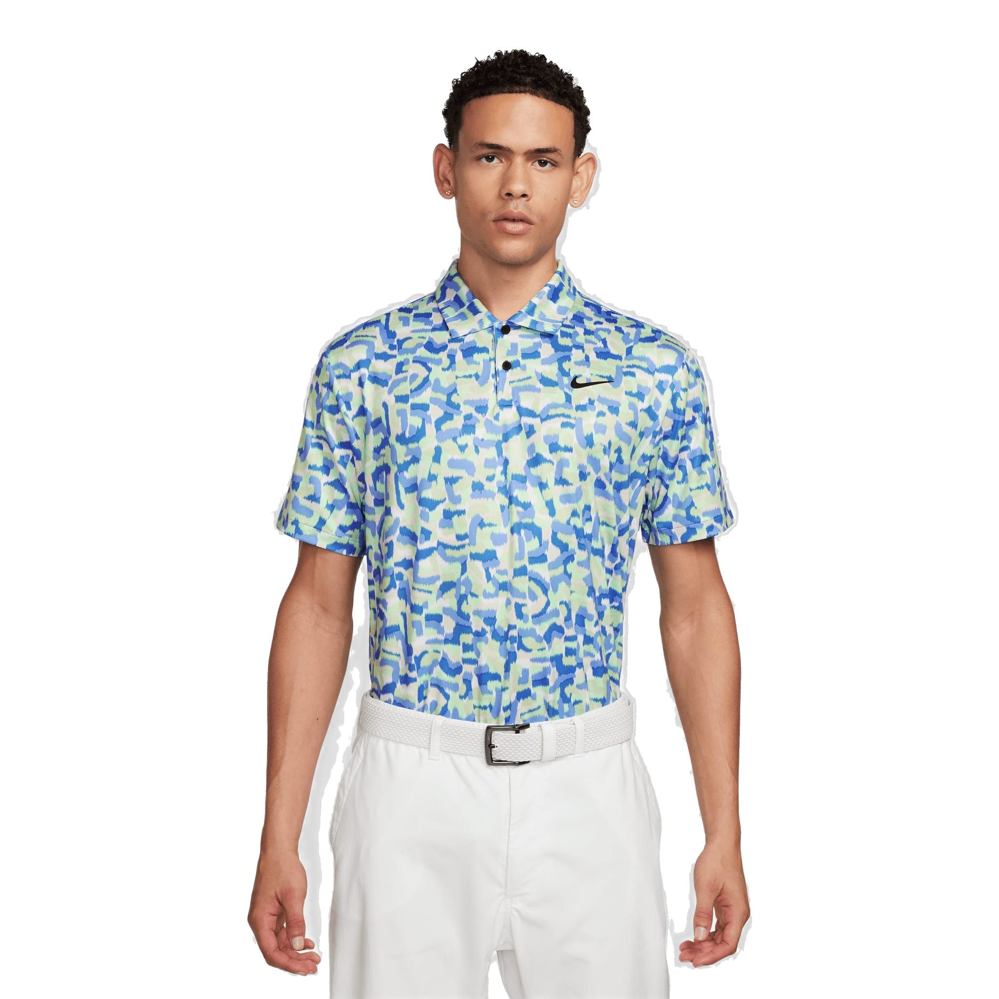 Nike Dri-Fit Tour Confetti Print Polo Herren