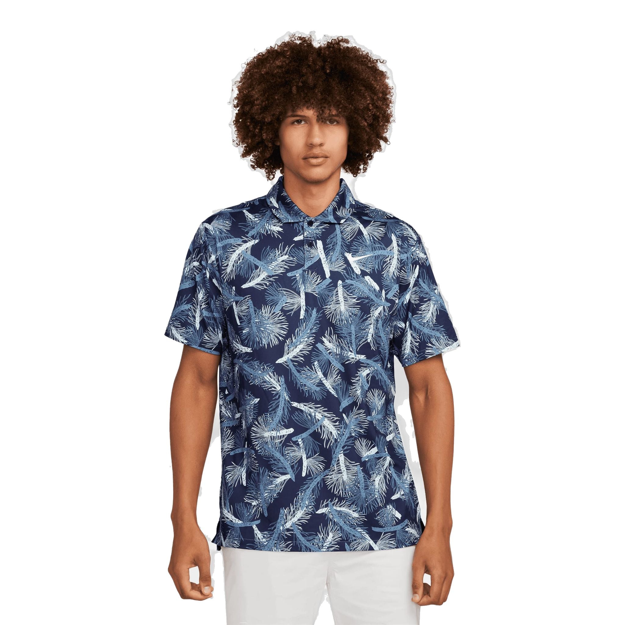 Nike Dri-Fit Tour Pin Print Polo Herren