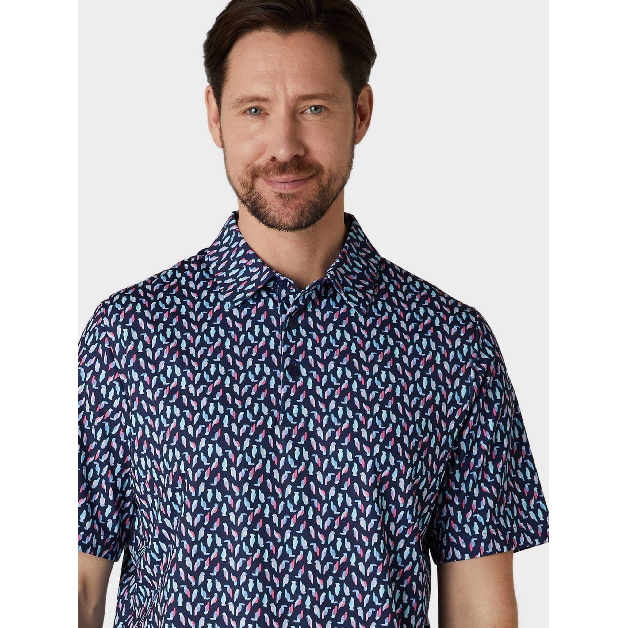 Callaway All Over Bir Polo Herren