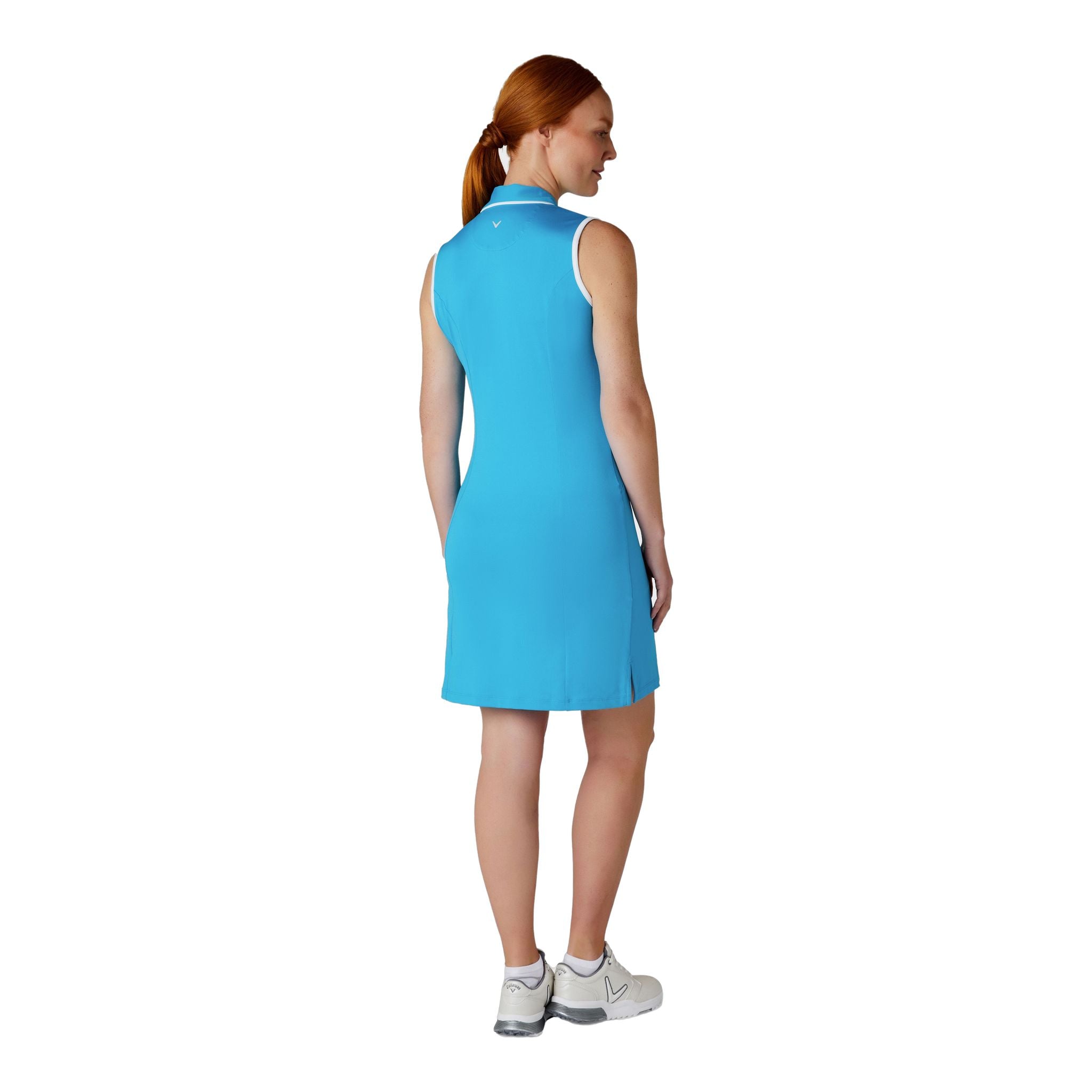 Callaway Sleeveless Snap Pla Kleid Damen