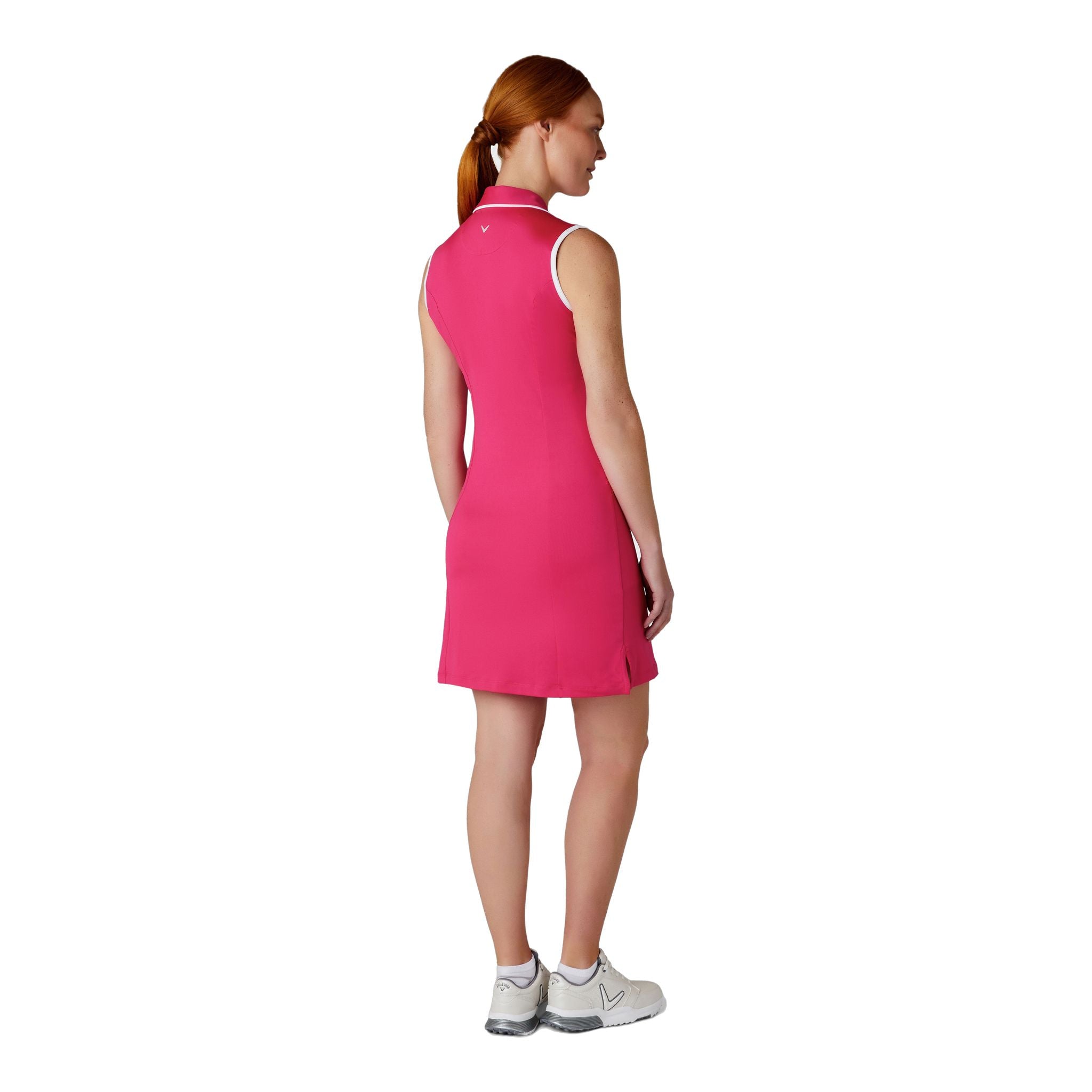 Callaway Sleeveless Snap Pla Kleid Damen