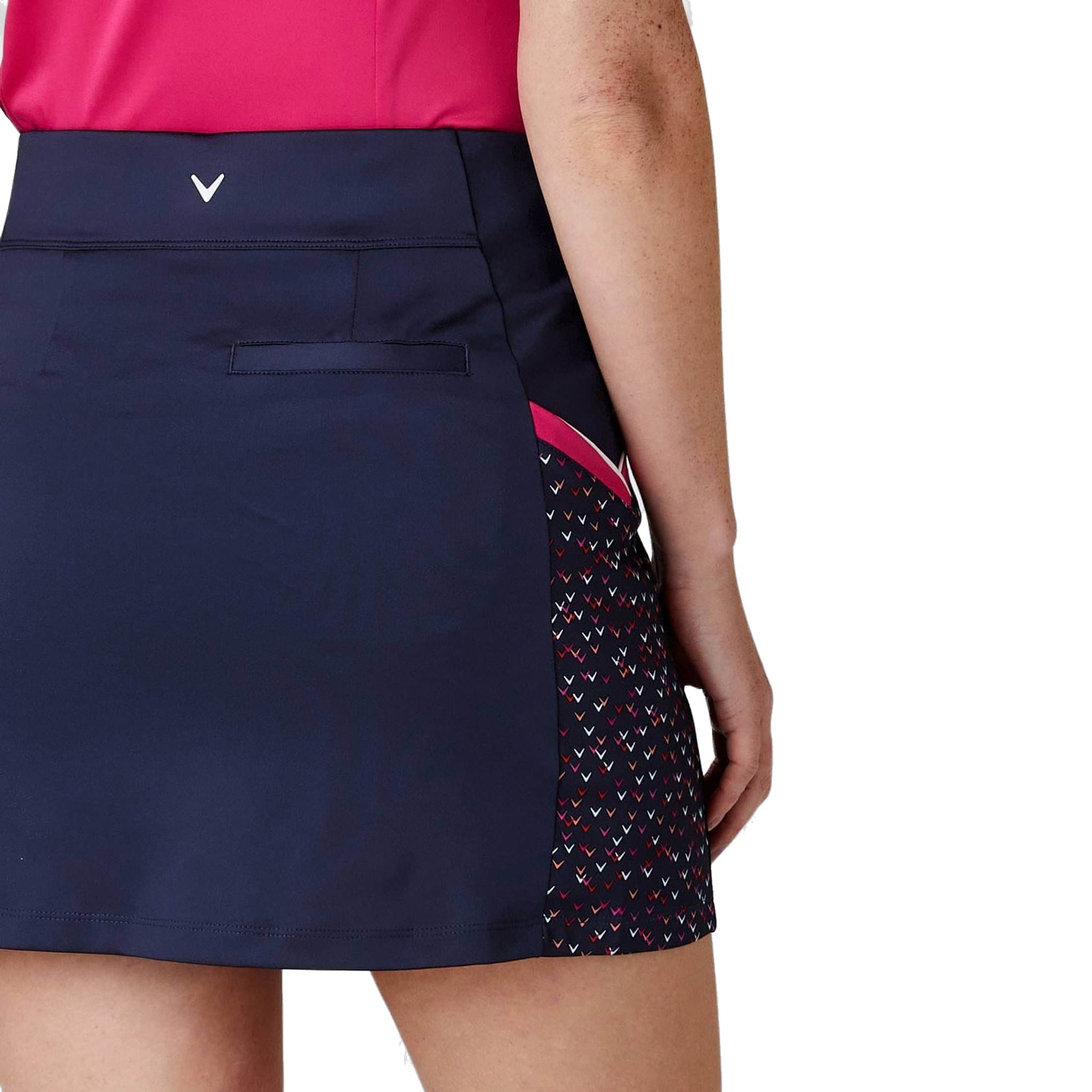 Callaway Chev Print Block Skort Damen