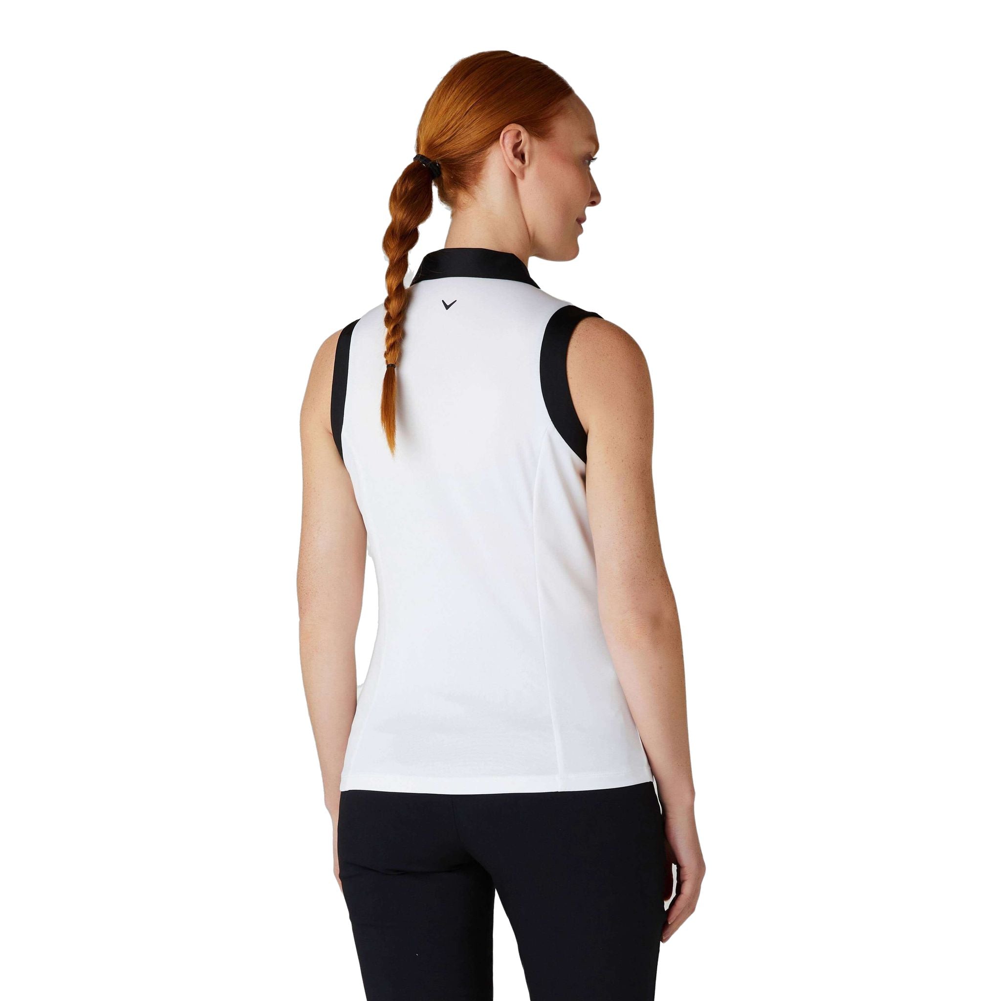 Callaway Sleeveless Colorblock Polo Damen
