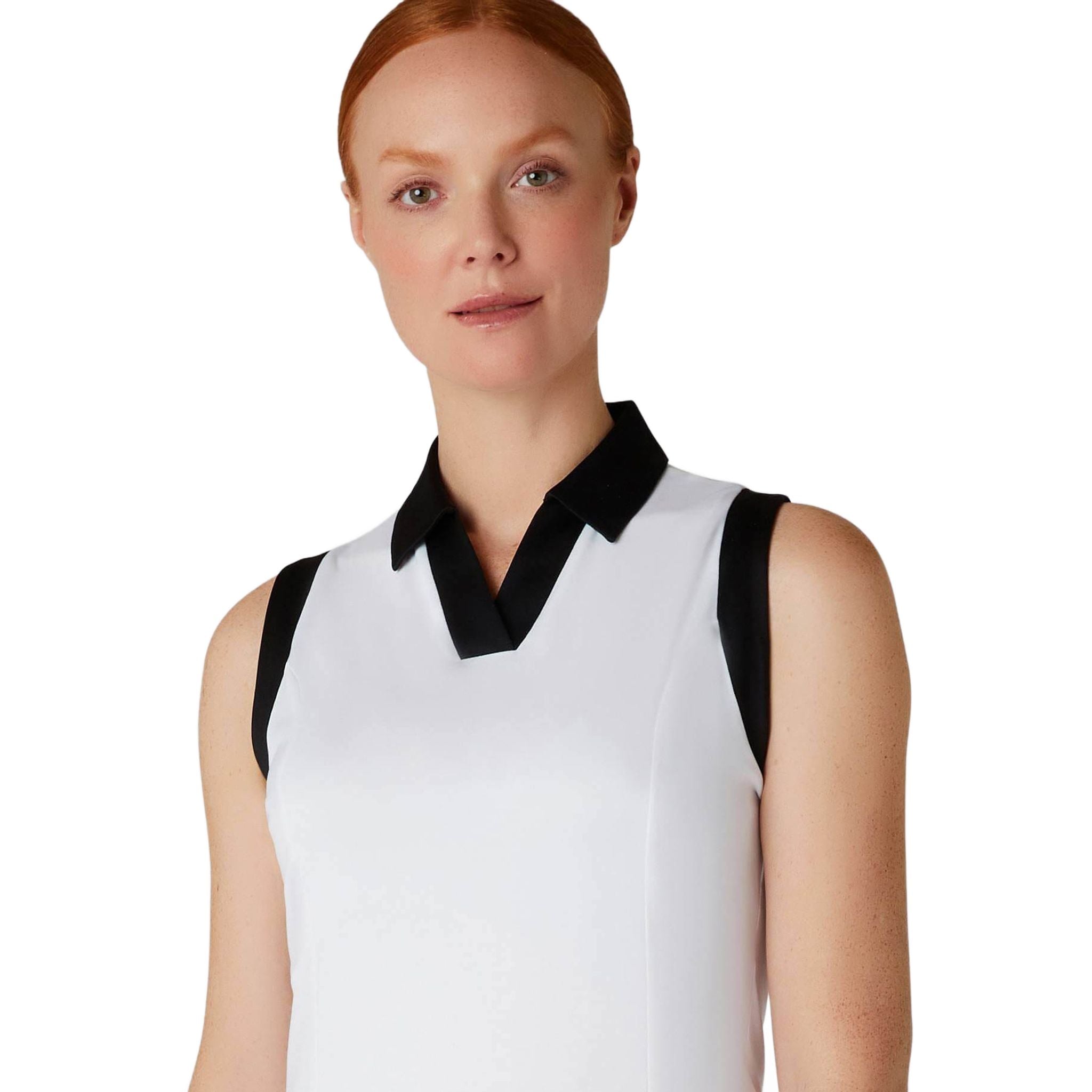Callaway Sleeveless Colorblock Polo Damen