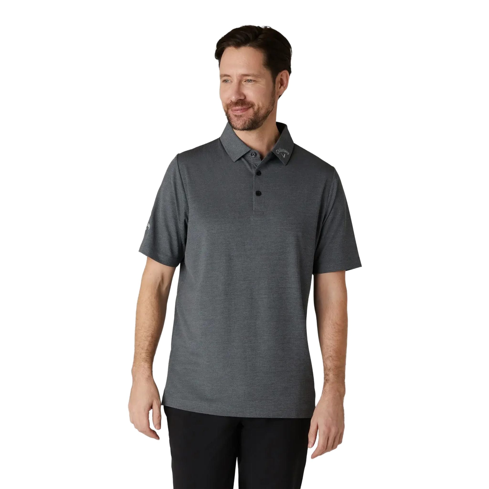 Callaway Premium Jacquard Poloshirt Herren