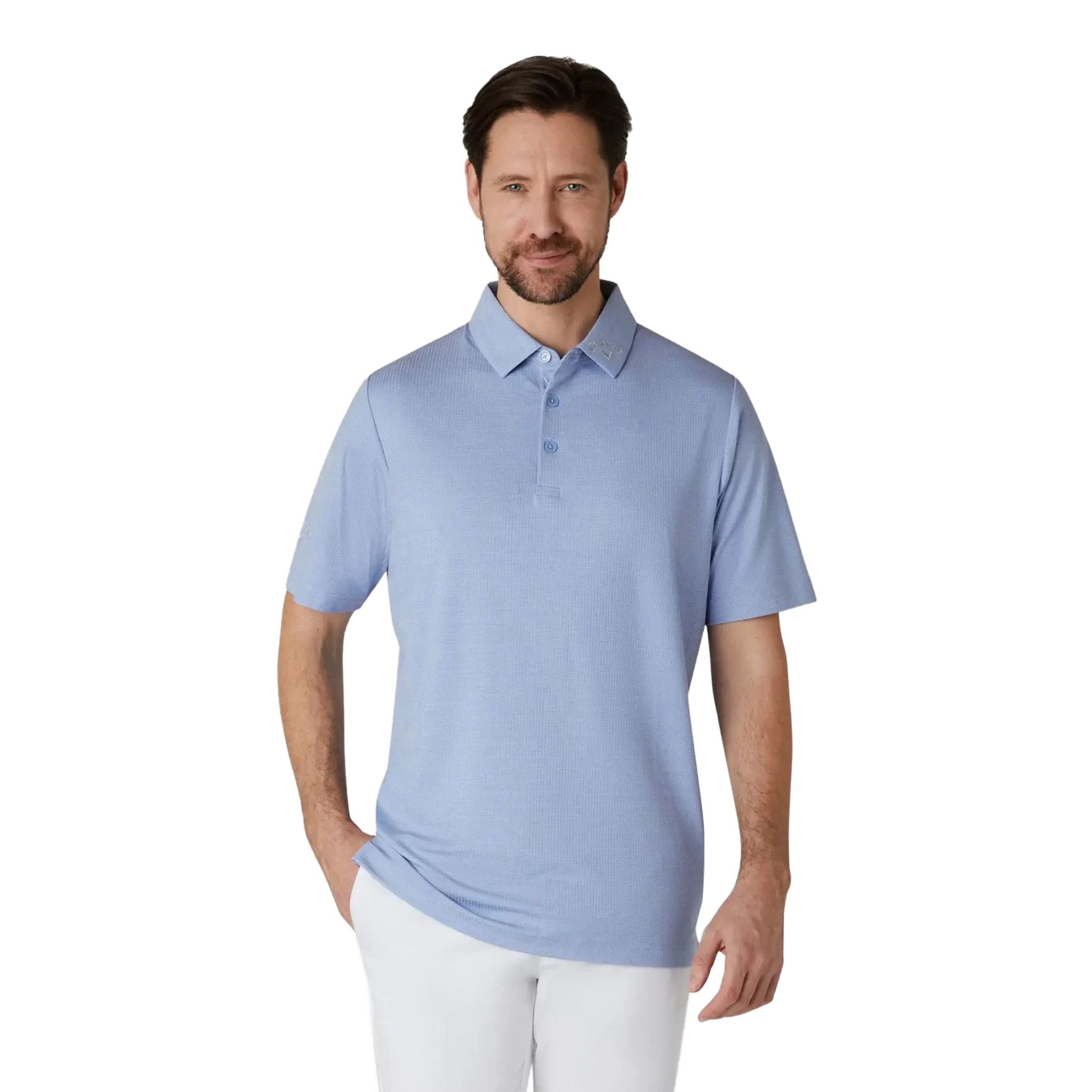 Callaway Premium Jacquard Poloshirt Herren