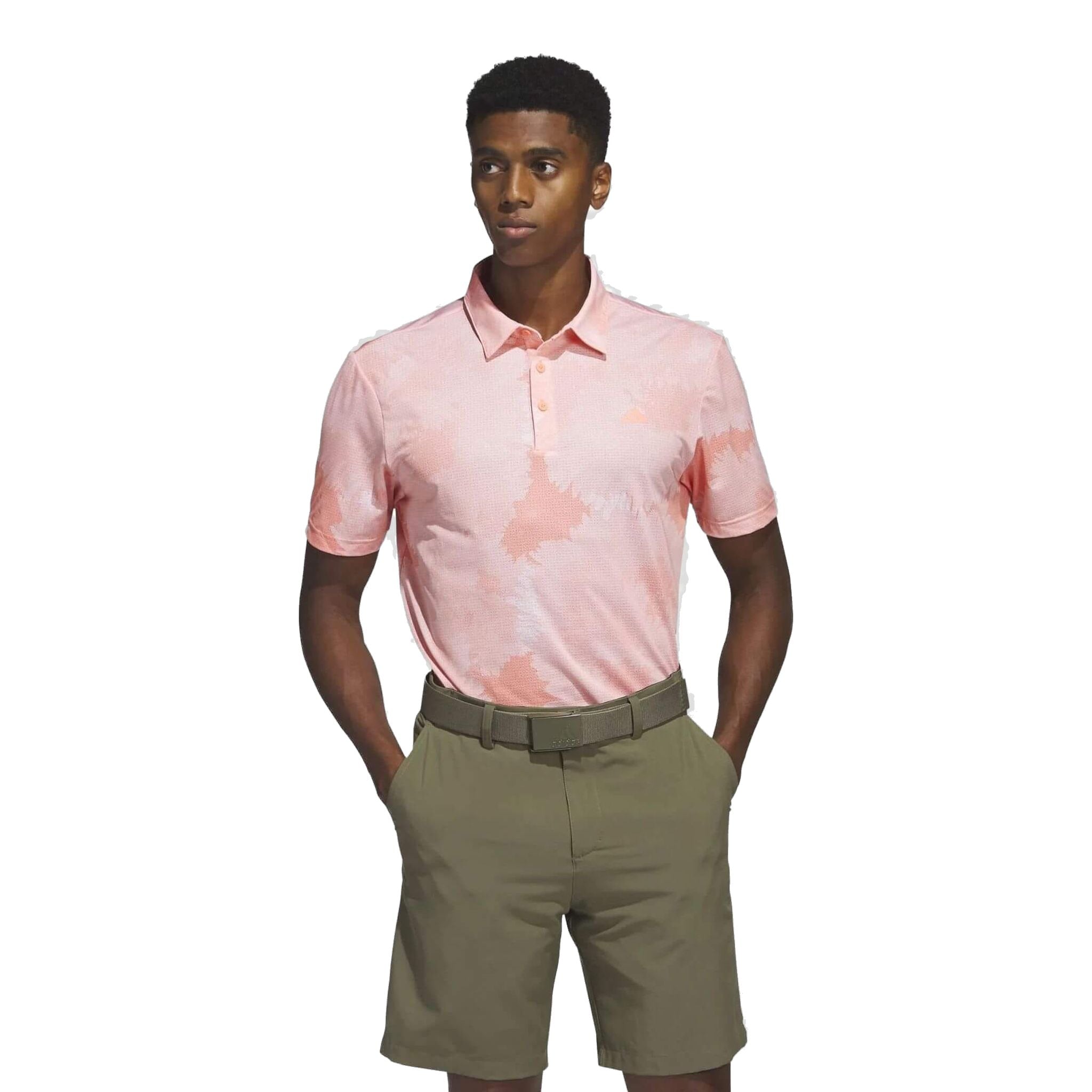 Adidas Flower Mesh Poloshirt Herren