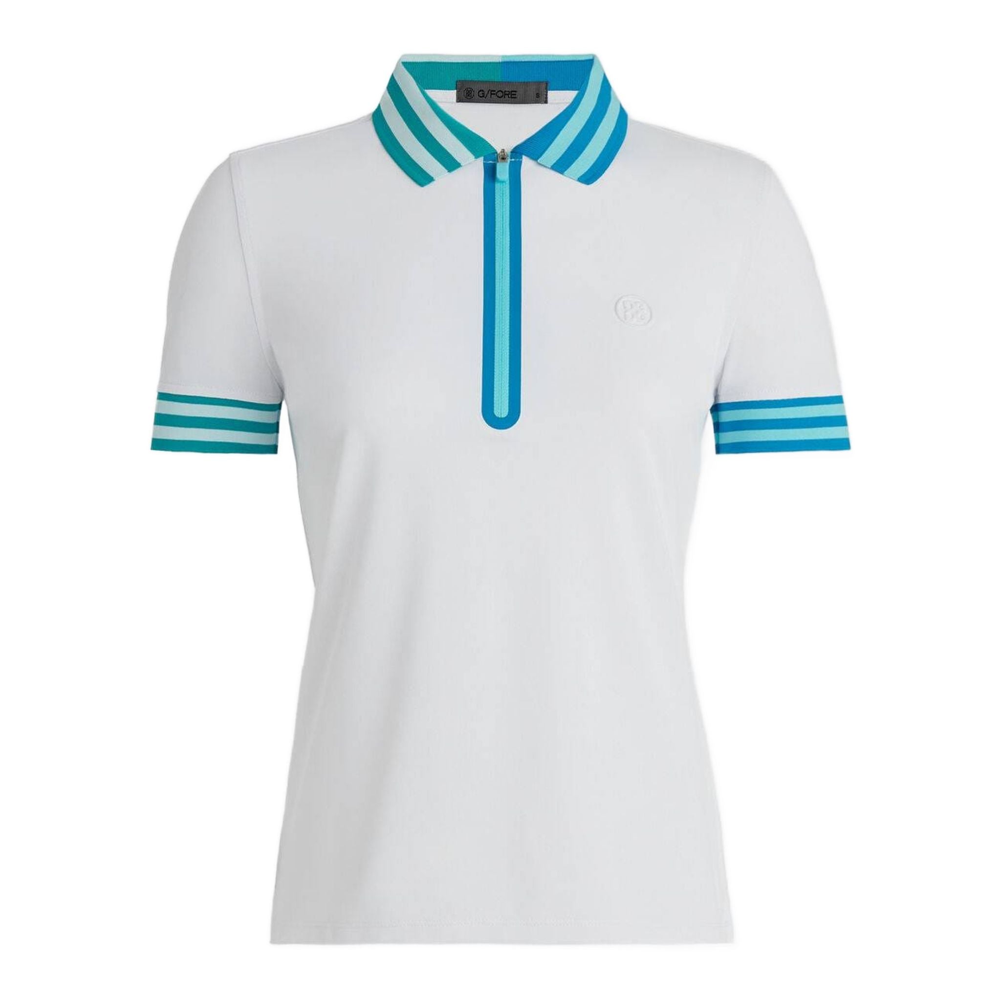 GFORE 1/4 Zip Tech Pique Polo Damen