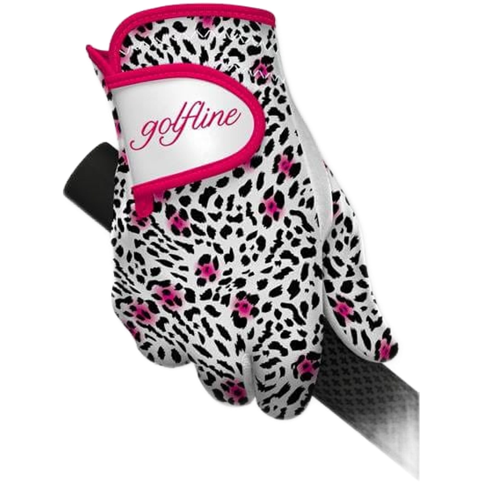 Golfline W Golfhandschuh Pink Leopard Damen LH S Damen