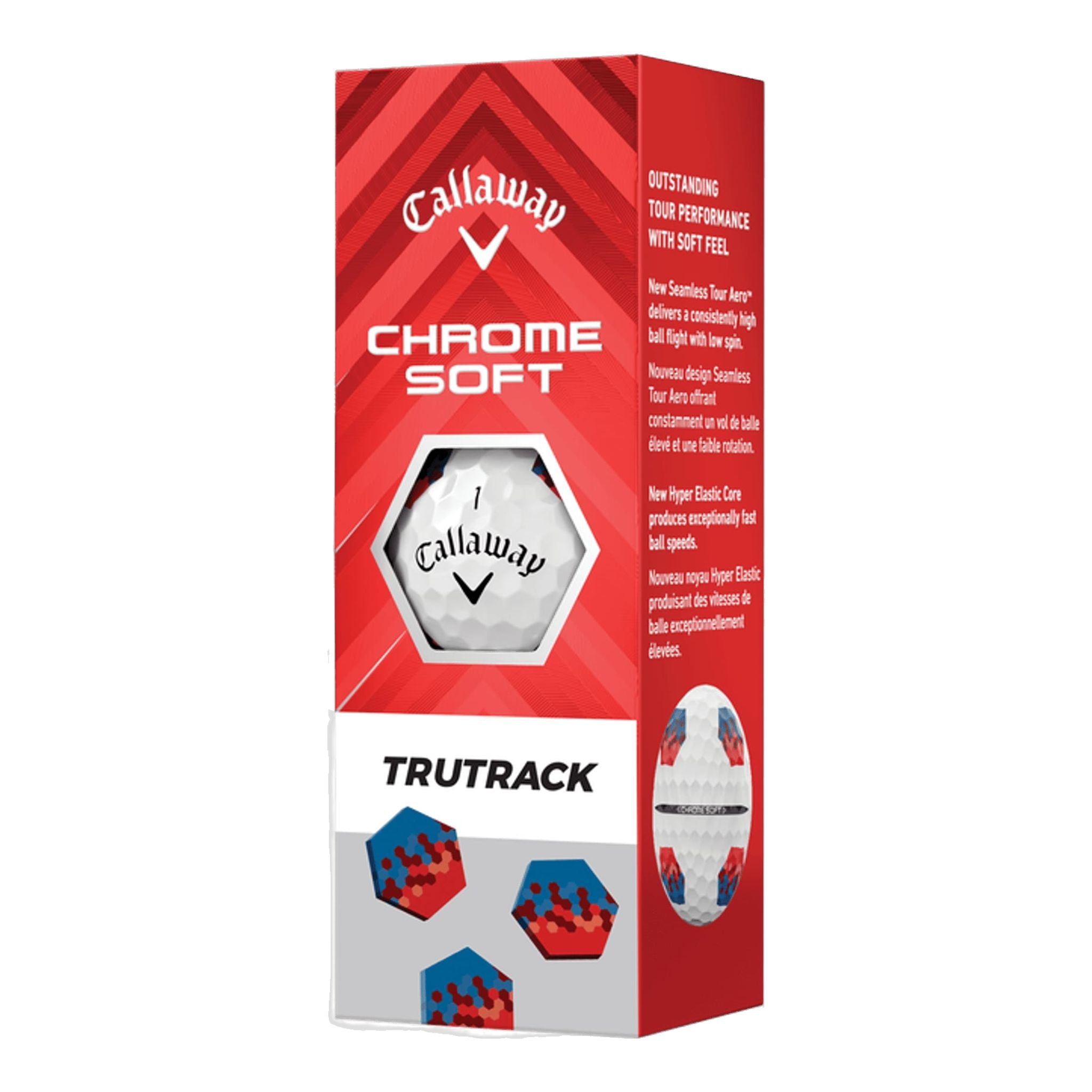 Callaway Chrome Soft TruTrack Golfbälle (2024)