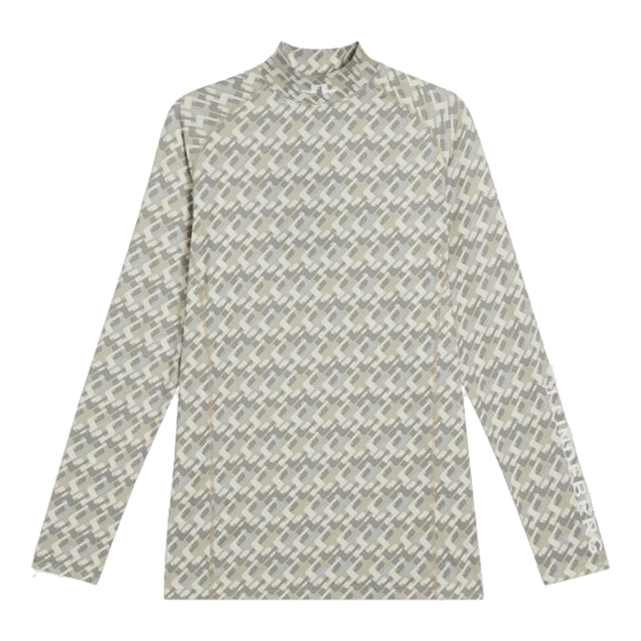 J. Lindeberg Aello Soft Compression Print Mock Herren