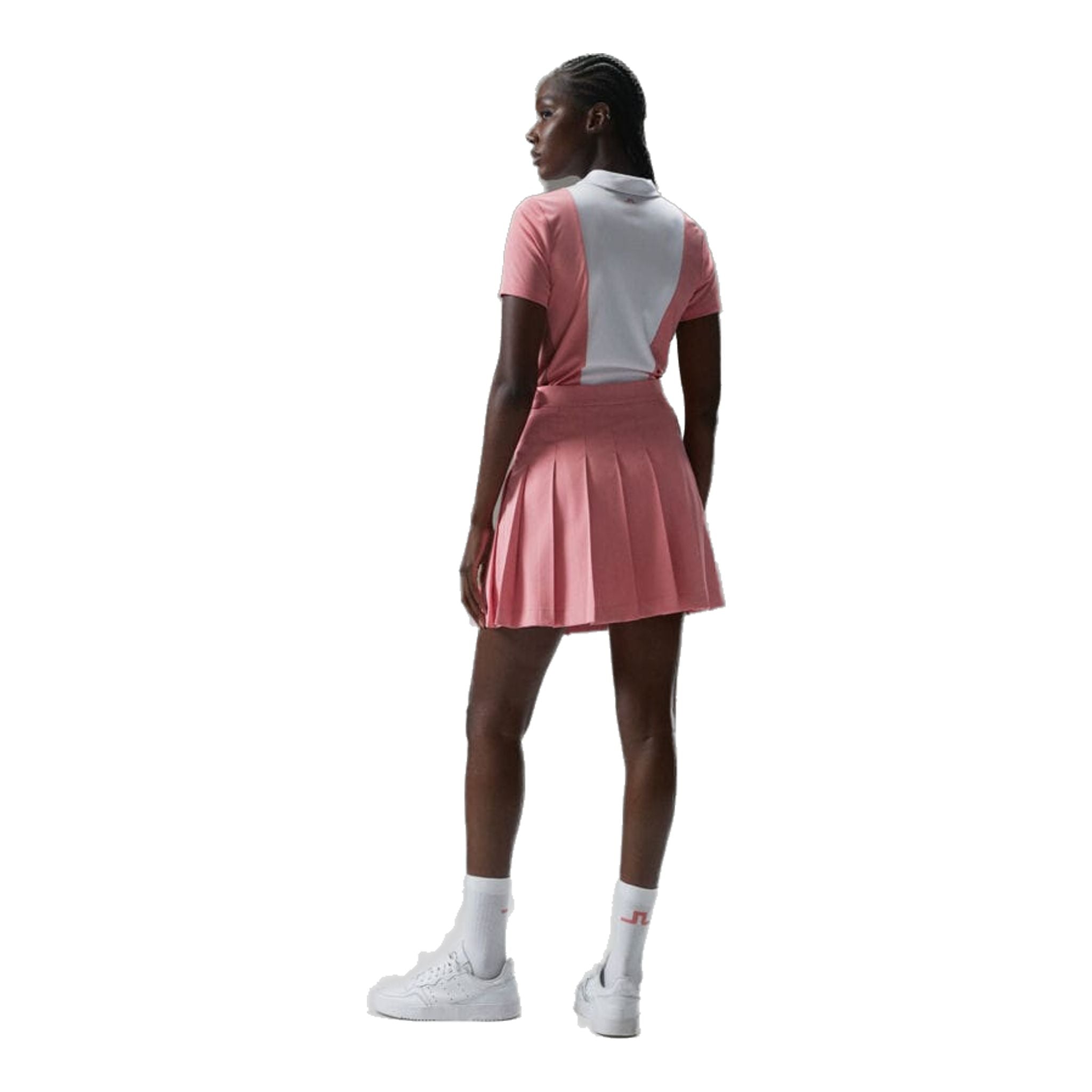 J. Lindeberg Evelina Print Poloshirt Damen