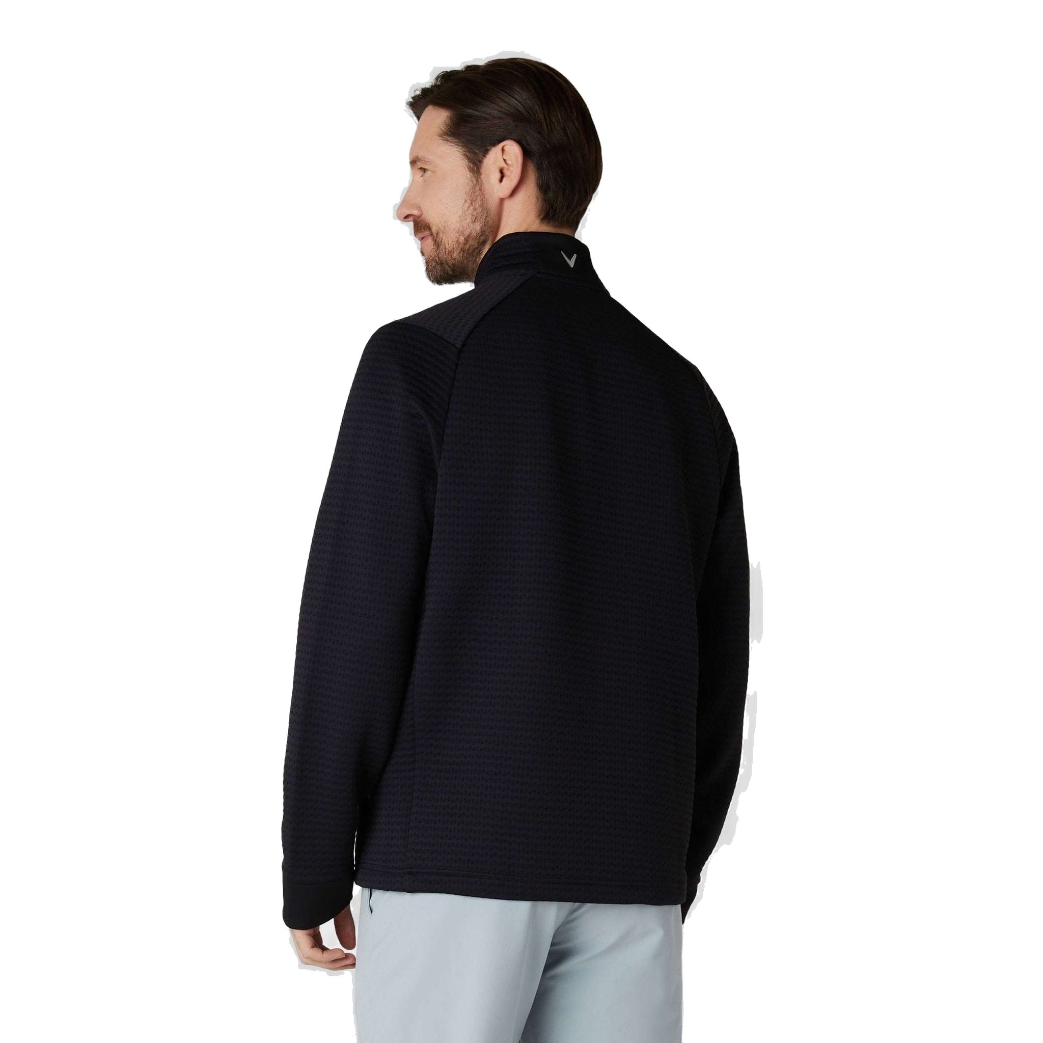 Callaway Midweight Textured 1/4 Zip Fleece Herren