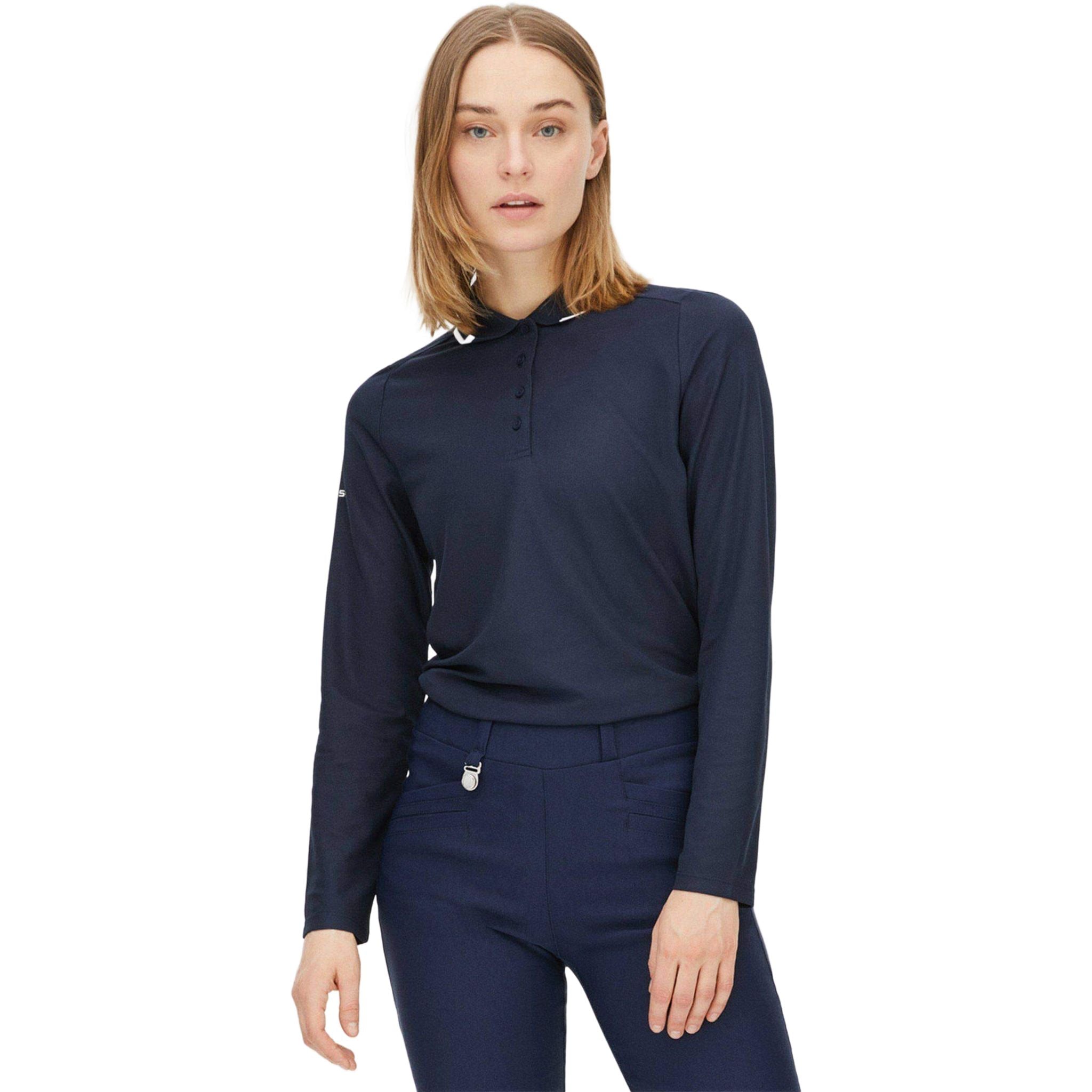 Röhnisch Miriam Langarm-Poloshirt Damen