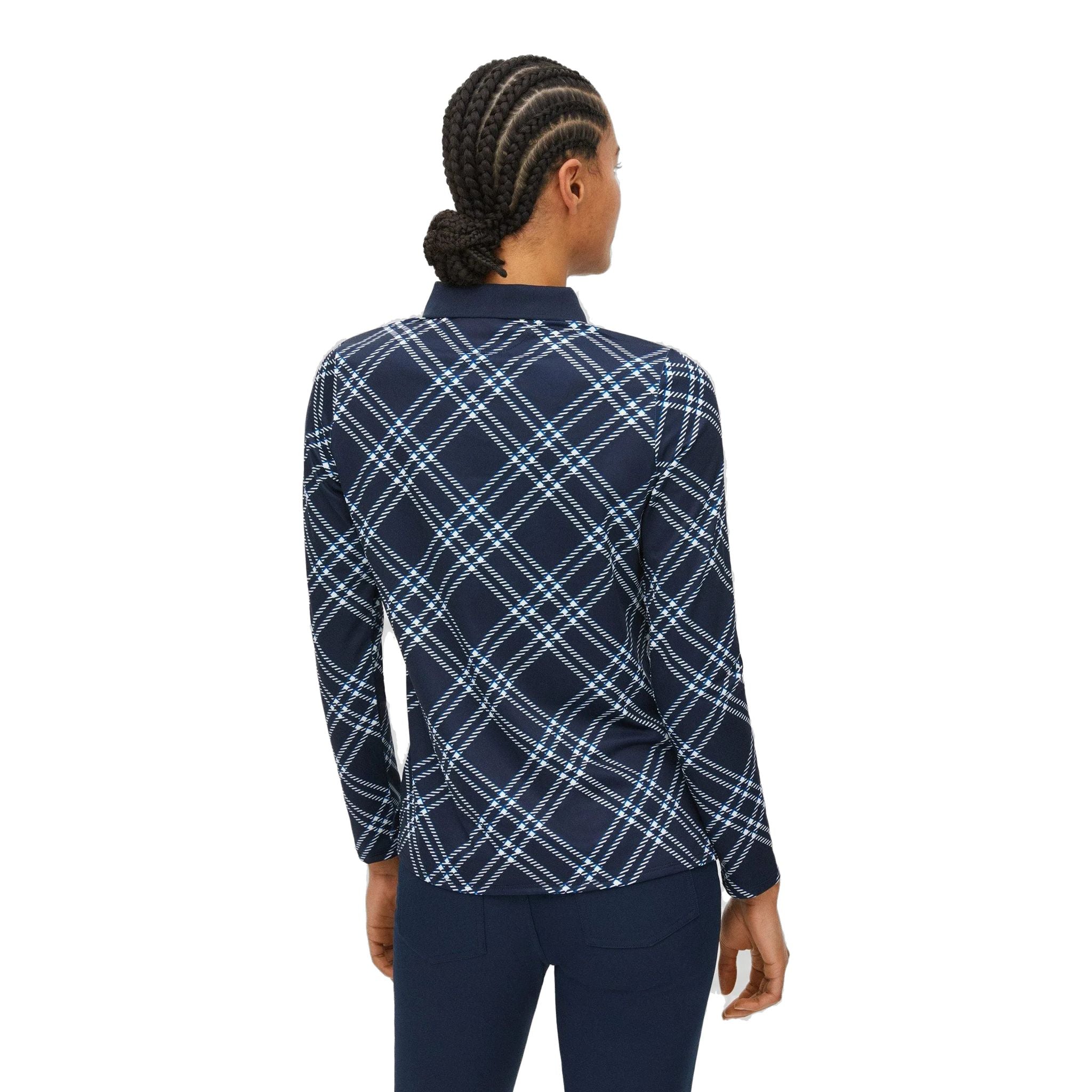 Röhnisch Oversize Check Poloshirt Damen