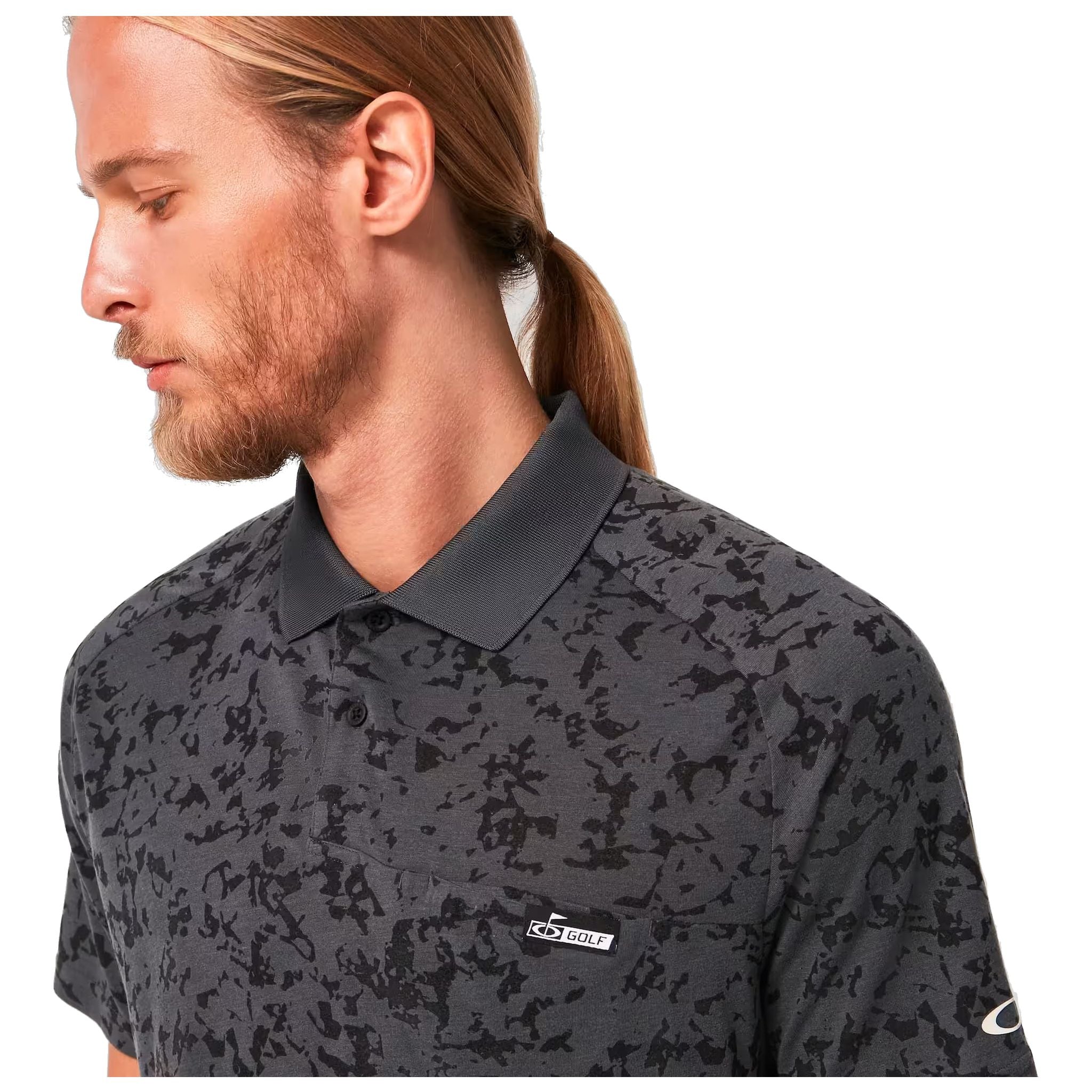 Oakley Sand Camo Panel Poloshirt Herren