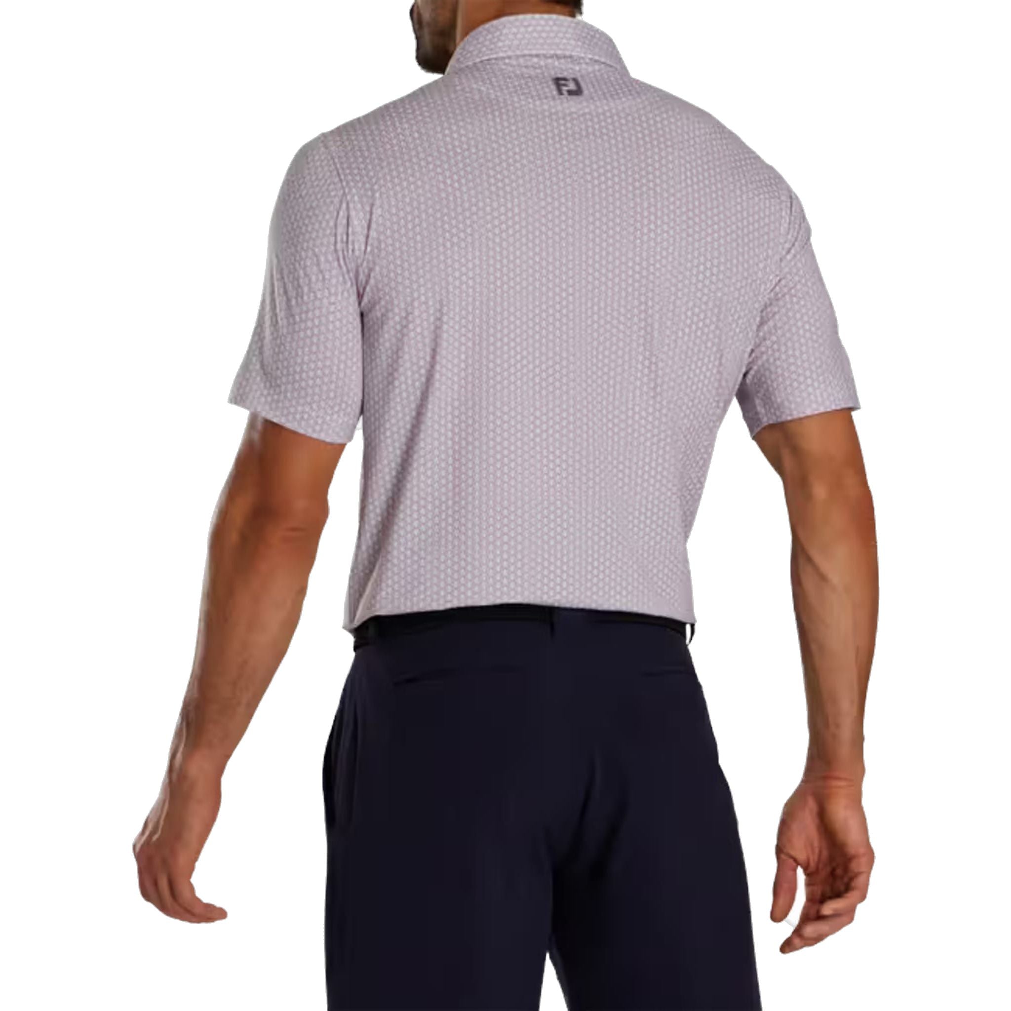 Footjoy Shell Foulard Lisle Poloshirt Herren