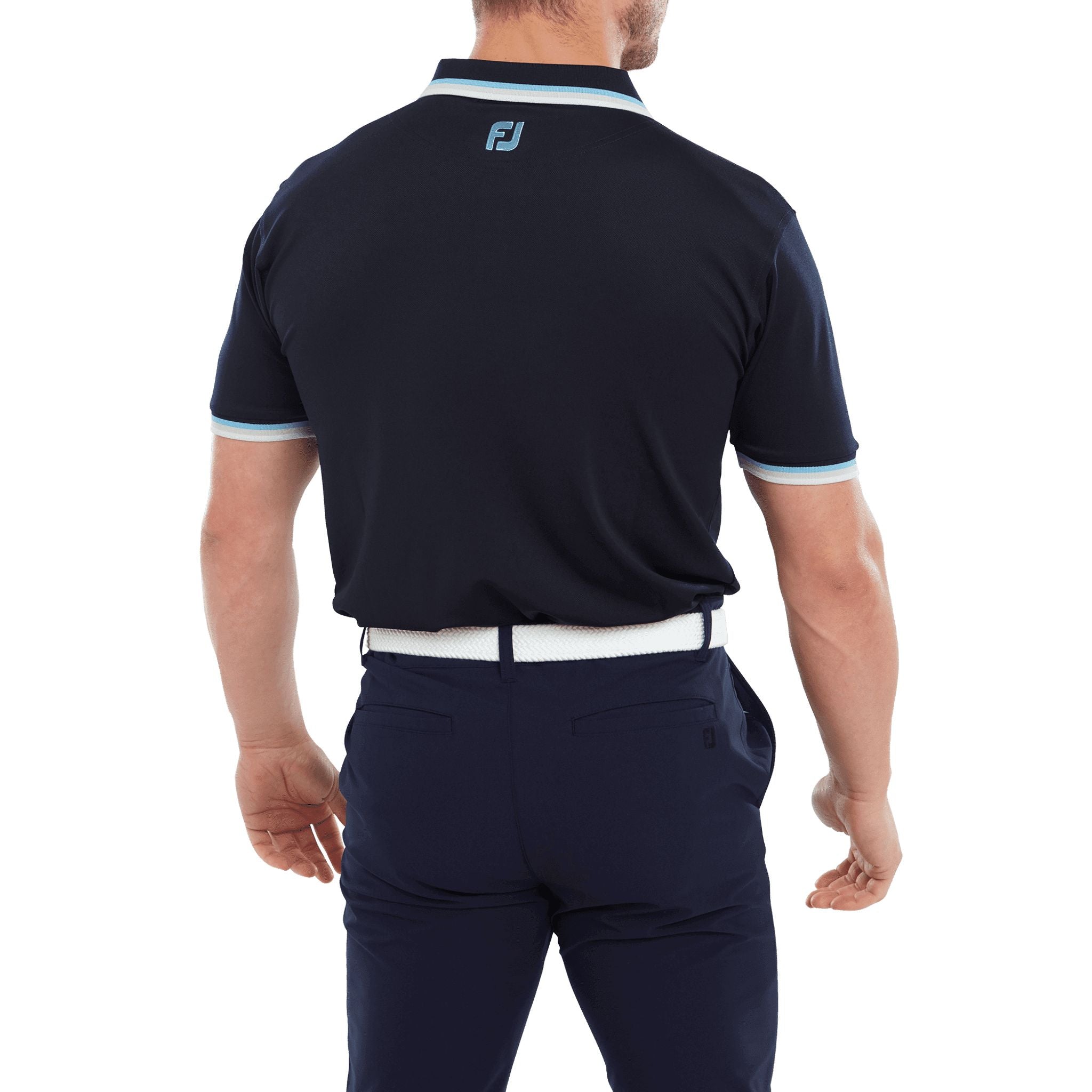 Footjoy Solid Trim Poloshirt Herren