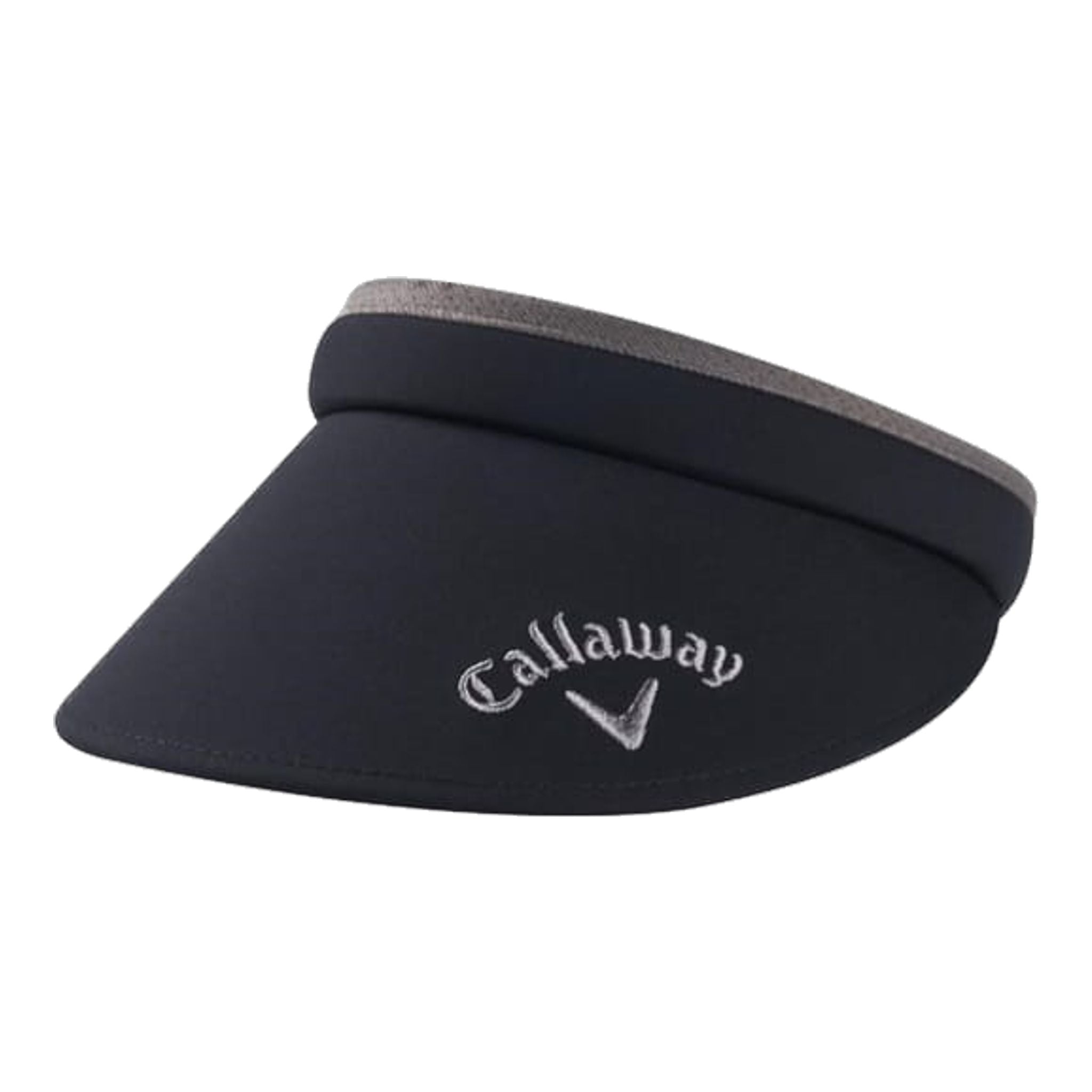 Callaway W Clip Visor Black/Charcoal Damen