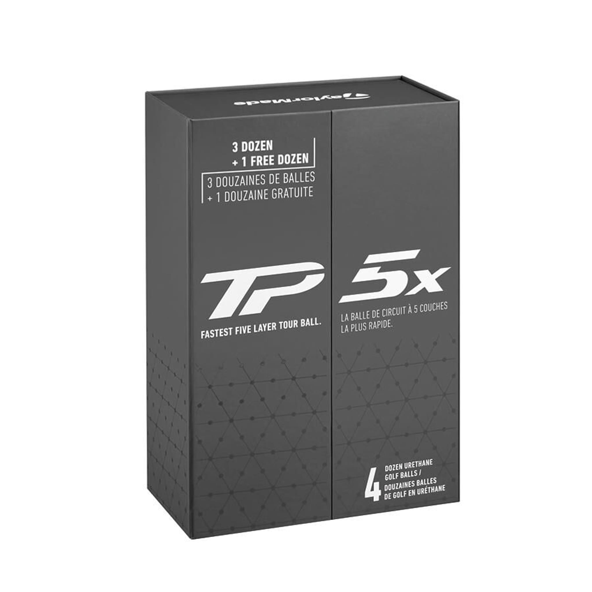 TaylorMade TP5x 3+1 Box (48 Stück) Golfbälle