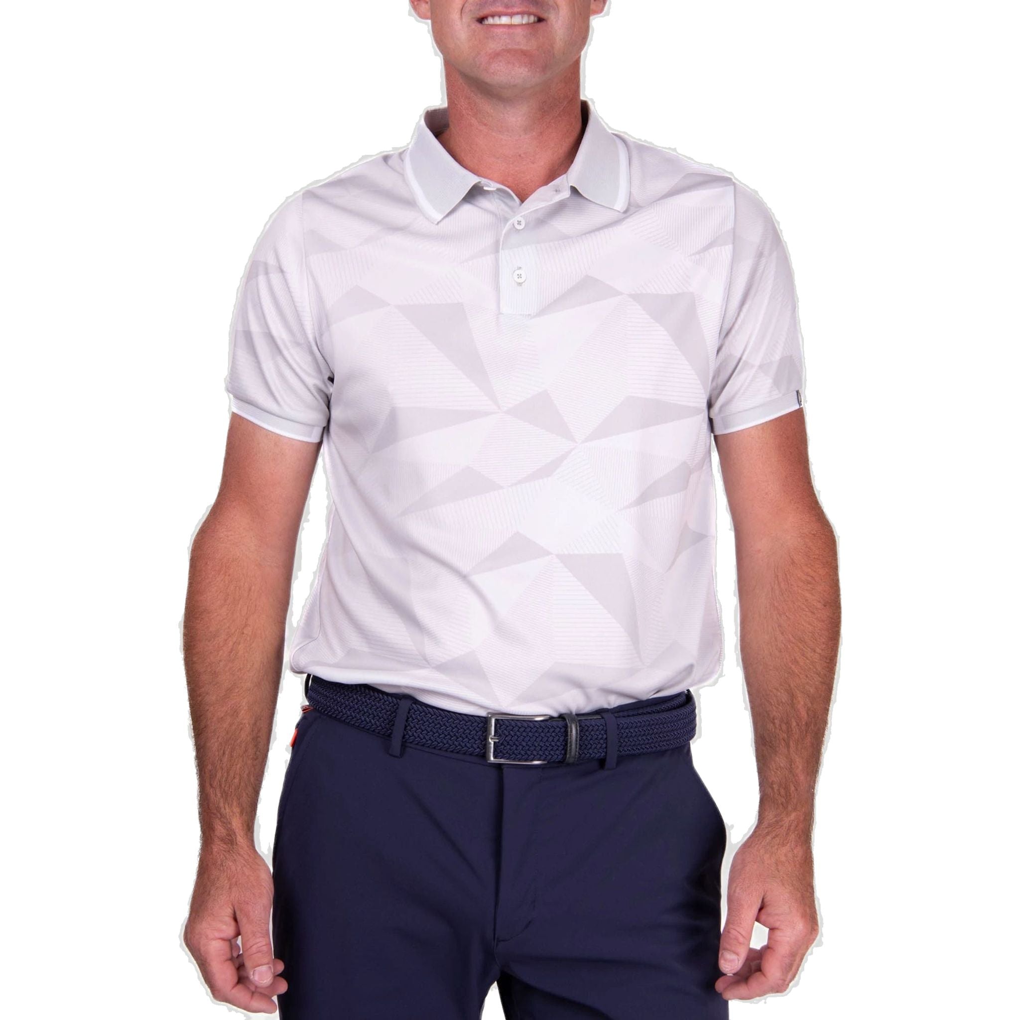 Kjus Spot Printed S/S Golfpolo Herren
