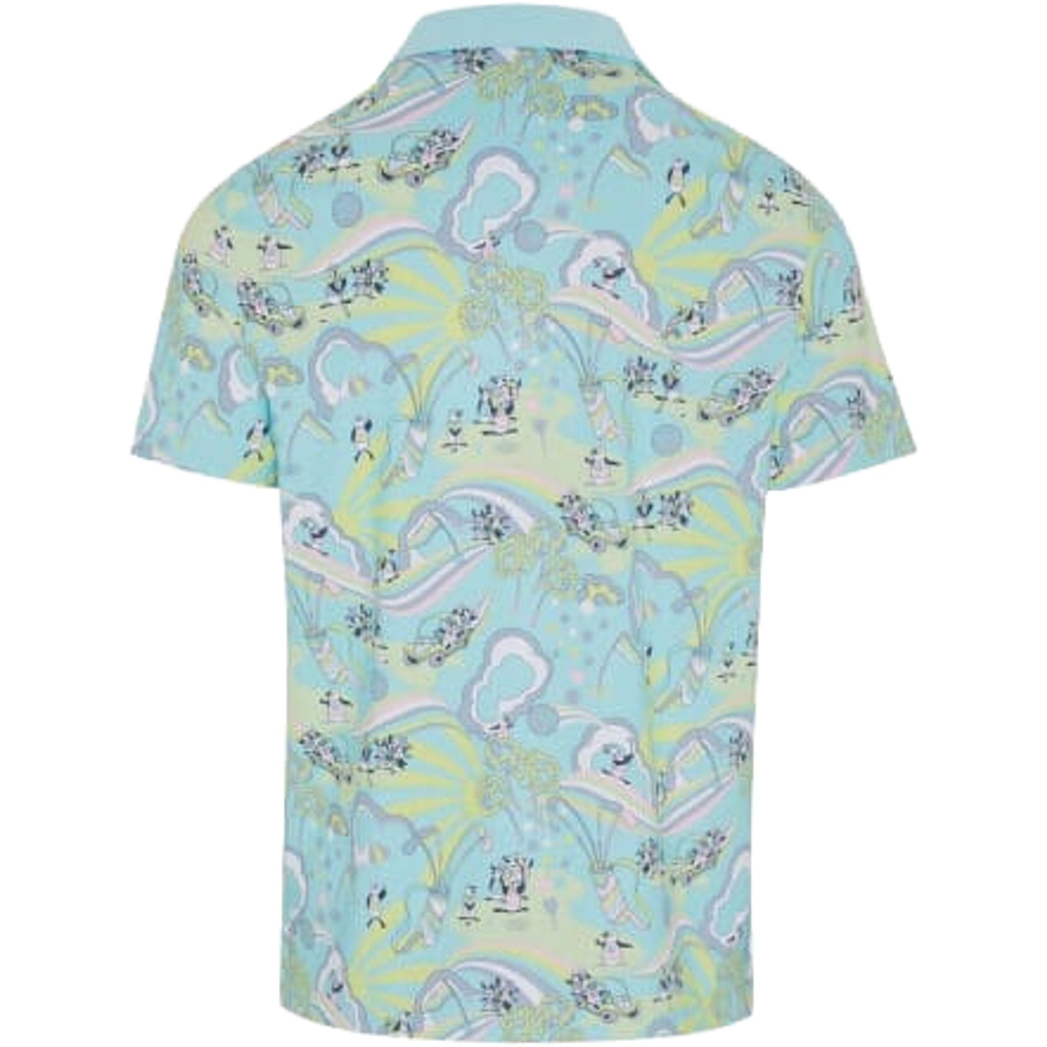 Original Penguin Heritage Print Polo Herren