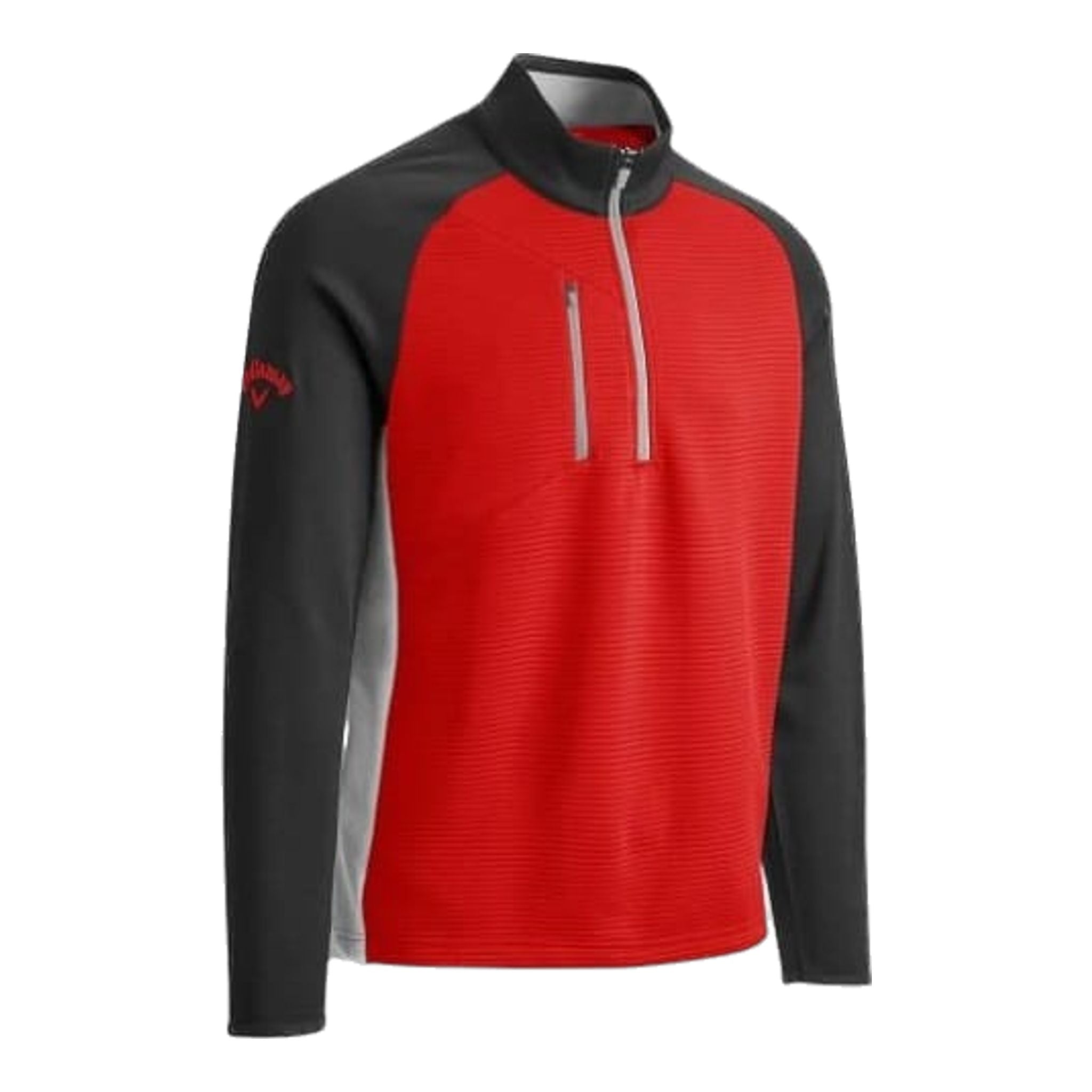 Callaway M 1/2 Zip Pullover Emea Midweight Rot Herren
