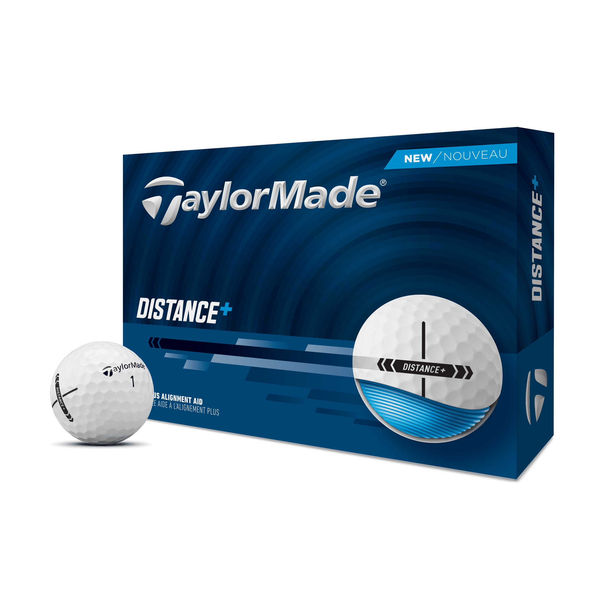 TaylorMade Distance+ Golfbälle Herren