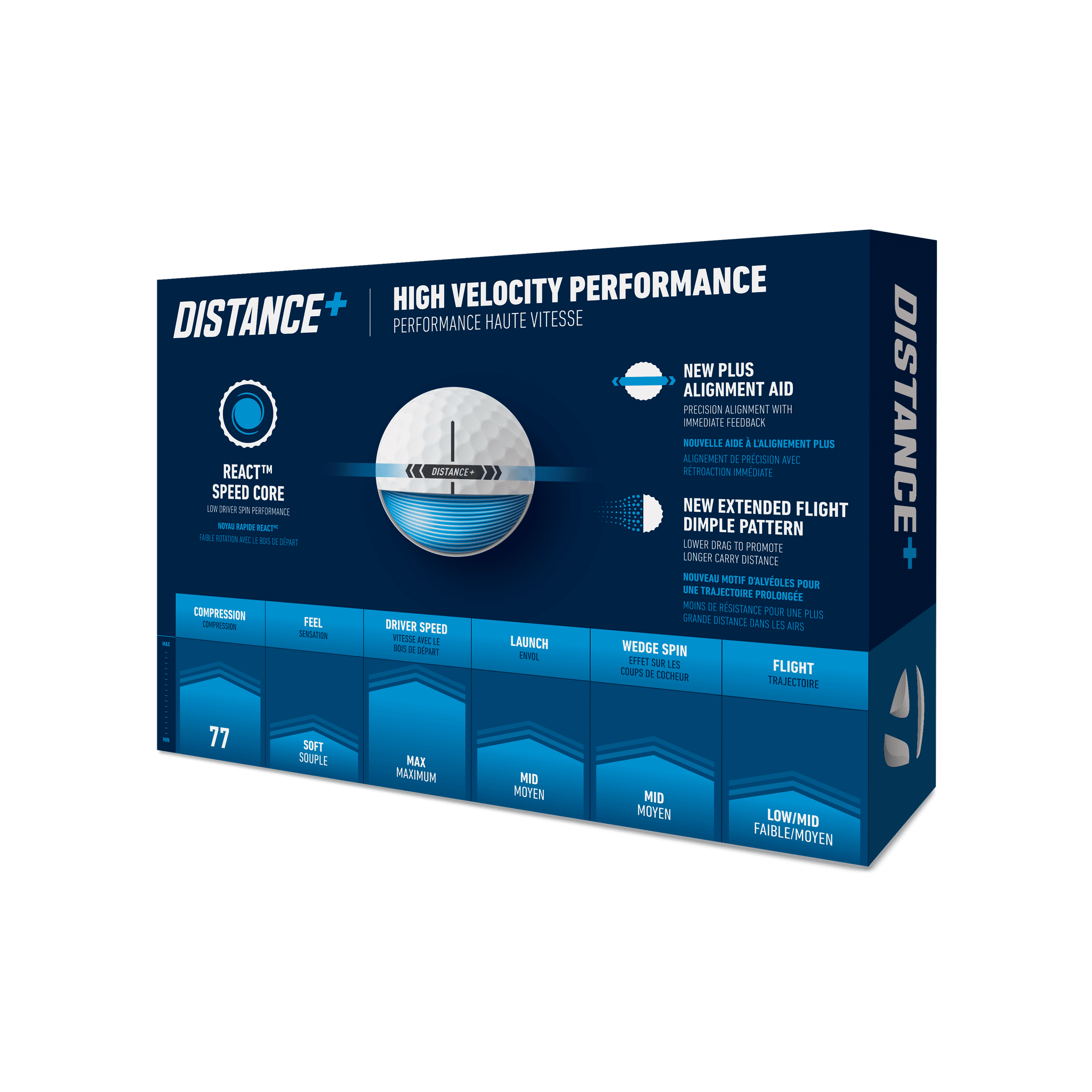 TaylorMade Distance+ Golfbälle Herren