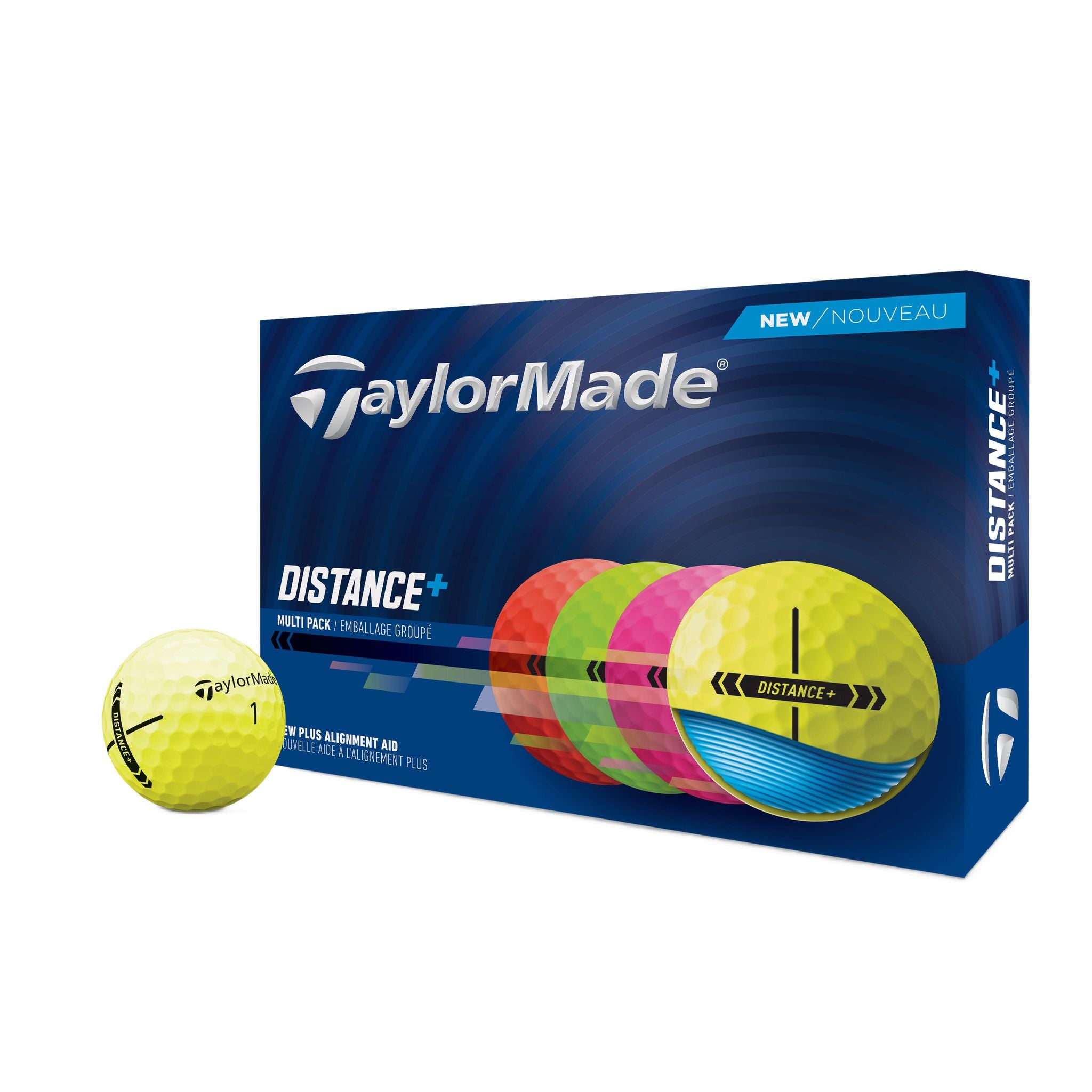 TaylorMade Distance+ Golfbälle Herren