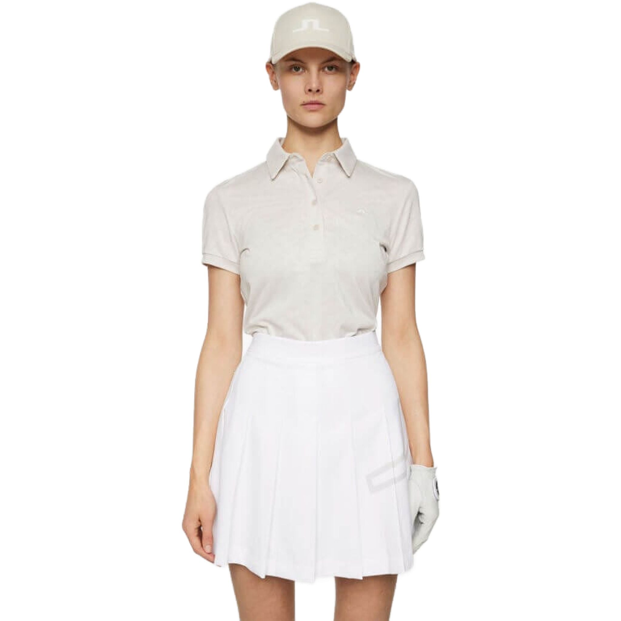 J. Lindeberg Alaya Jacquard Polo Damen