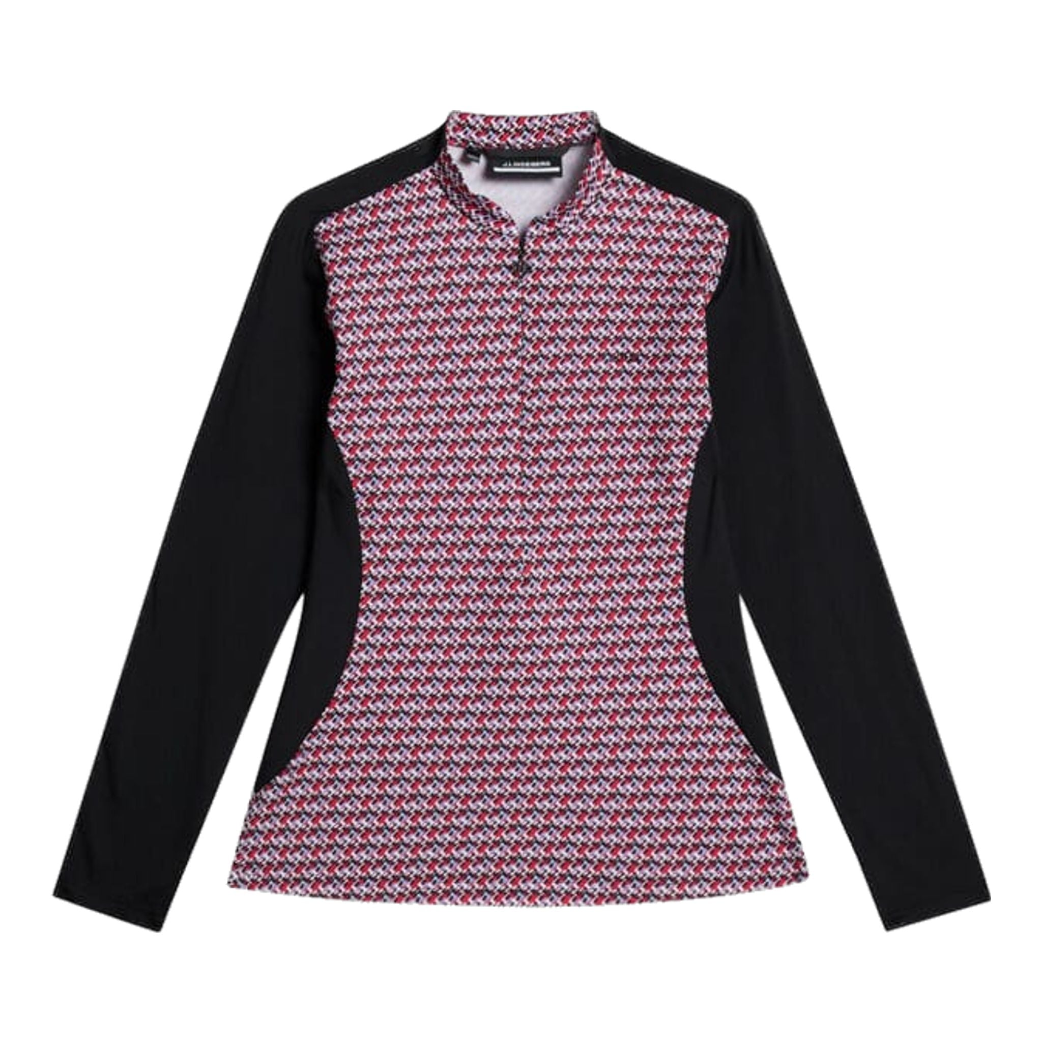 J. Lindeberg Marilyn Half Zip Mid Layer Damen Schwarz Damen