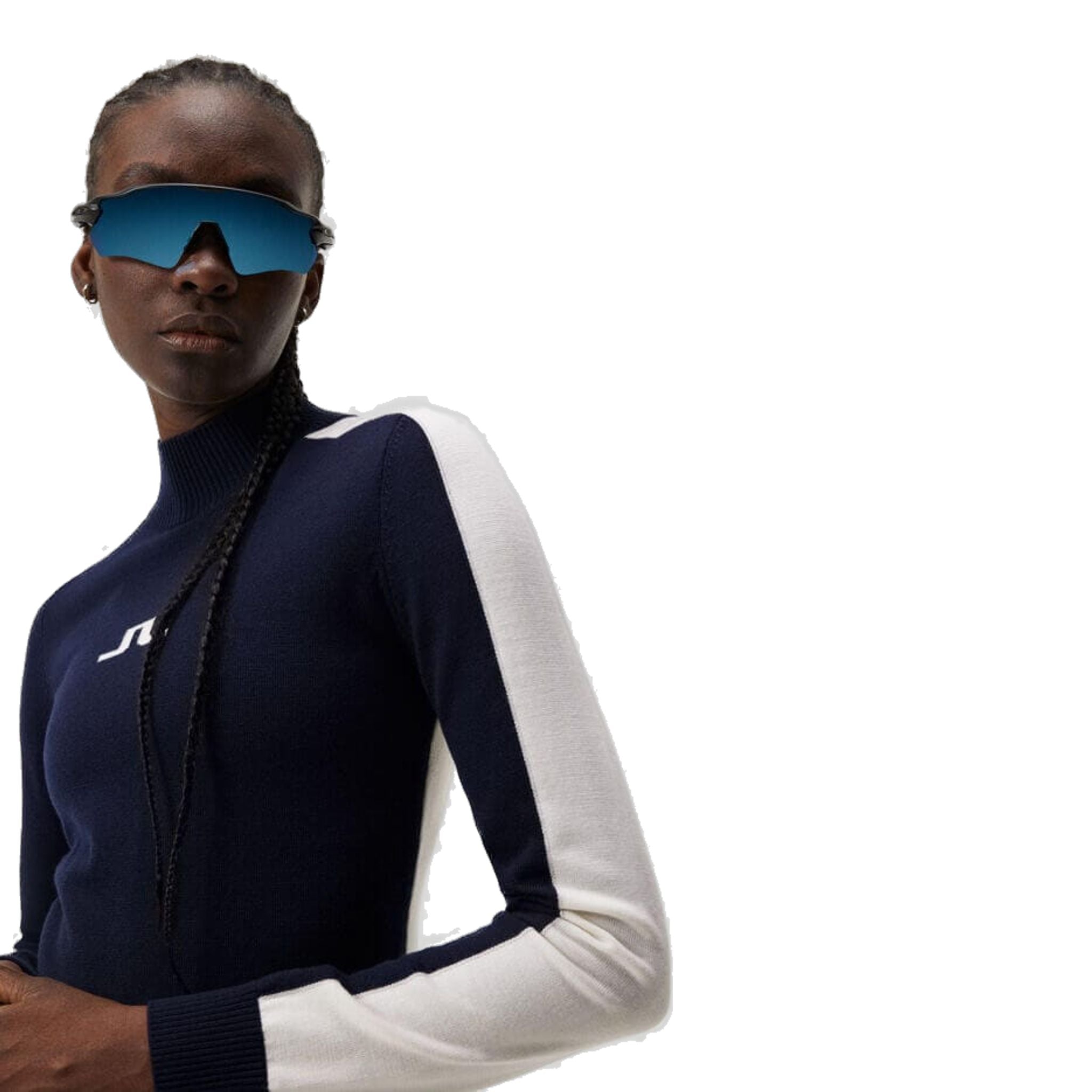 J. Lindeberg Adeline Knitted Sweater Damen JL Navy Damen