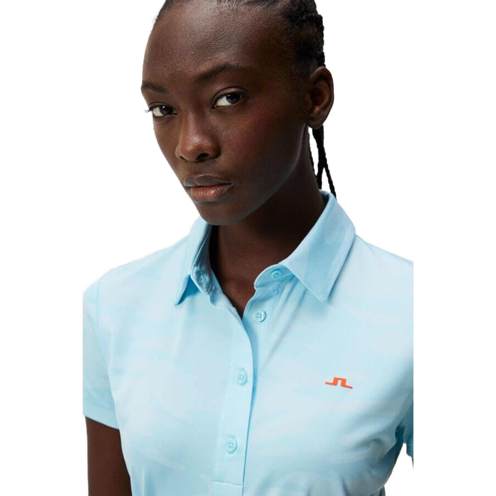 J. Lindeberg Alaya Jacquard Polo Damen