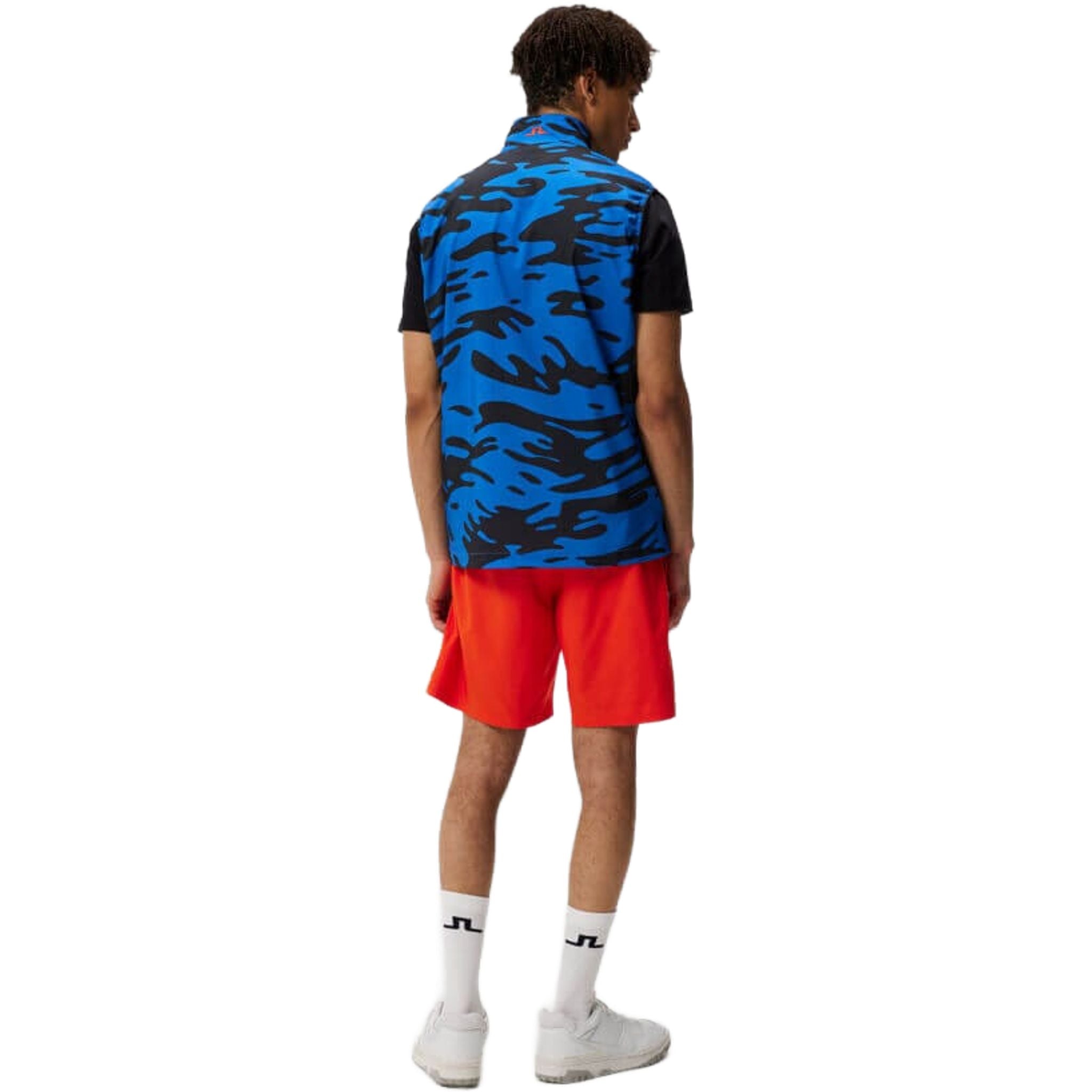 J. Lindeberg Ash Light Packable Vest Print Herren