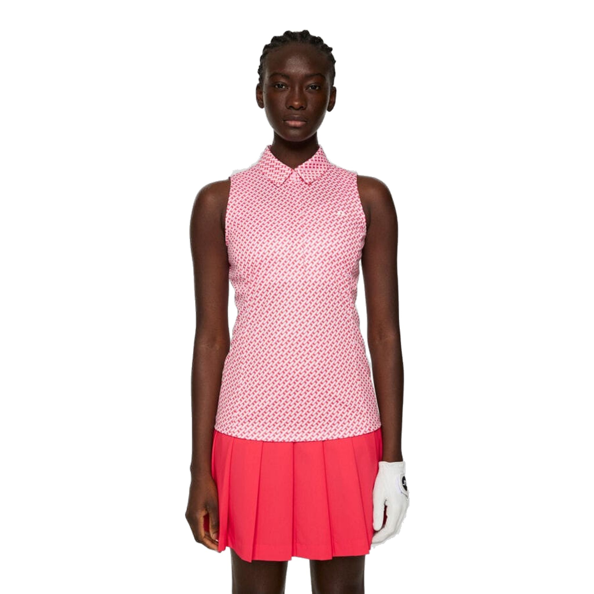 J. Lindeberg Dena Print Sleeveless Top Damen