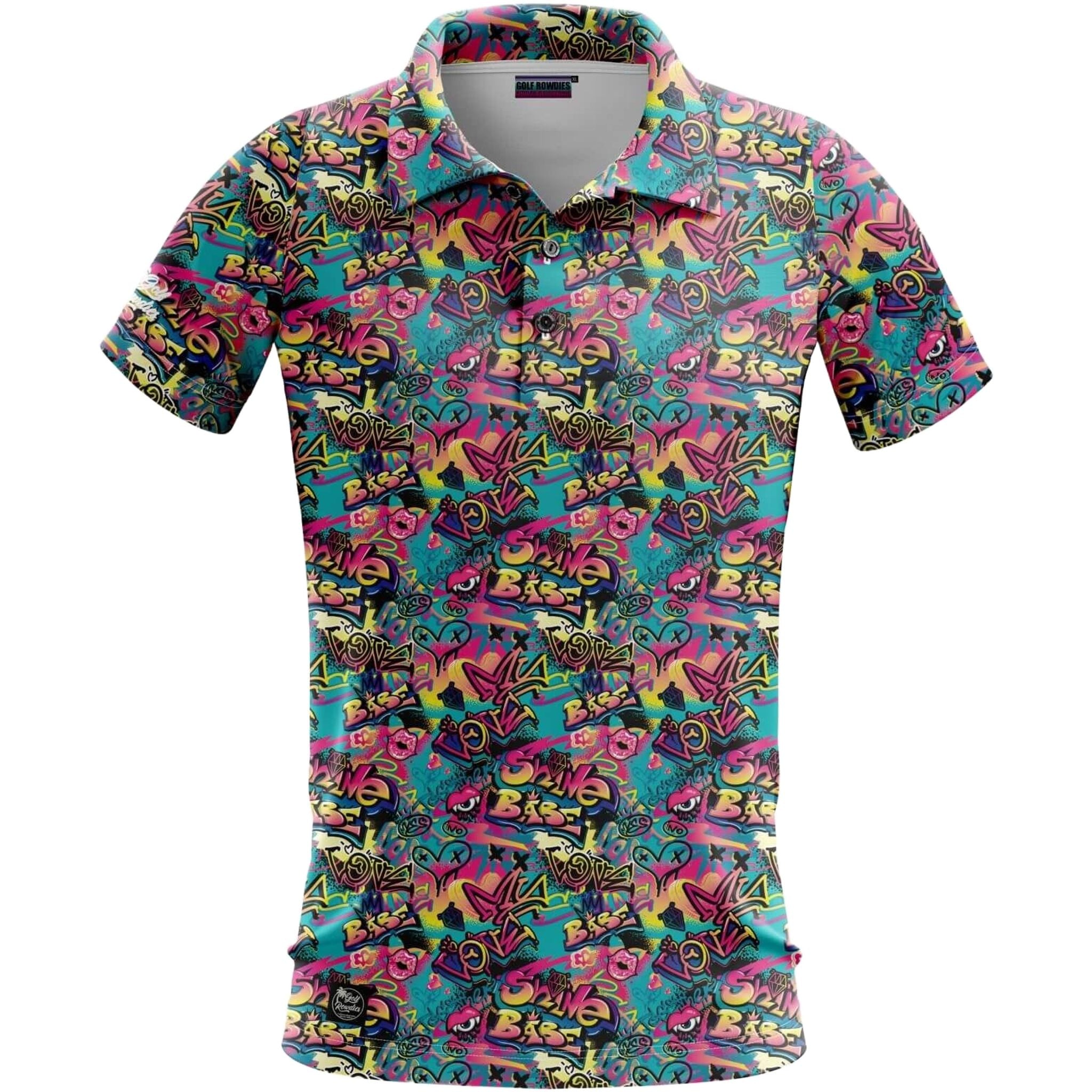 Golf Rowdies Shine Babe Polo Damen