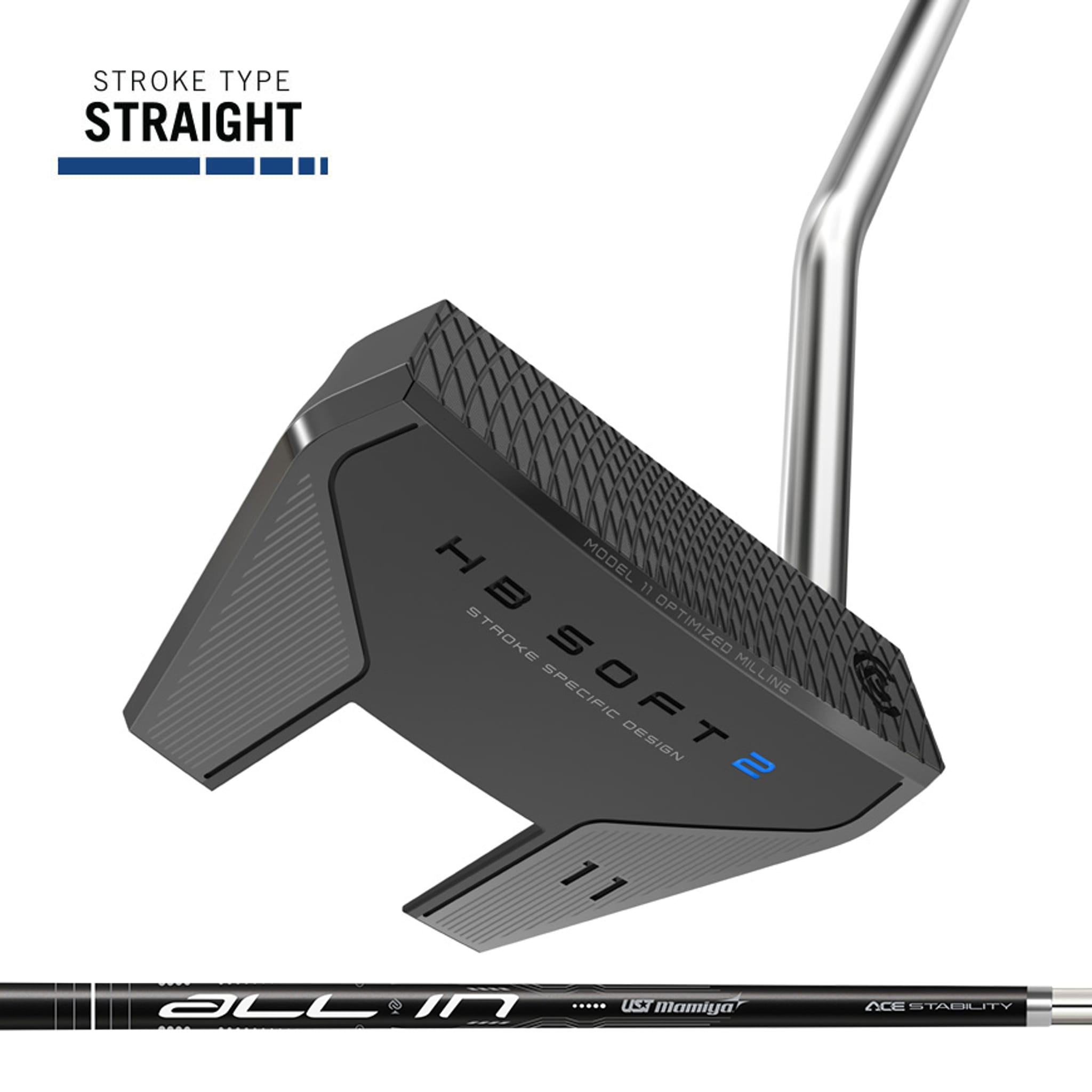 Cleveland HB Soft 2 Black Satin #11S Putter
